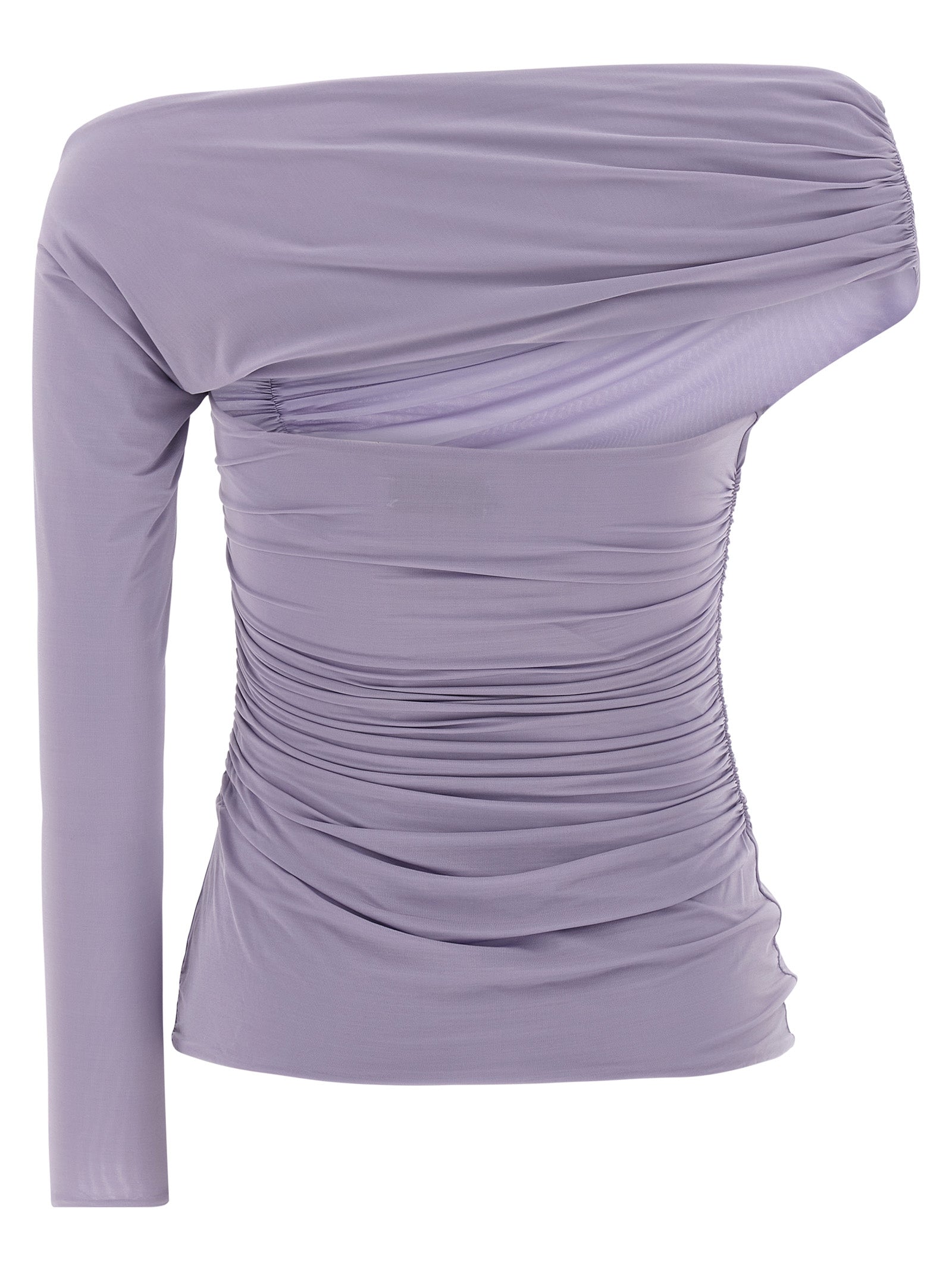 Elisabetta Franchi Asymmetrical Neckline Top