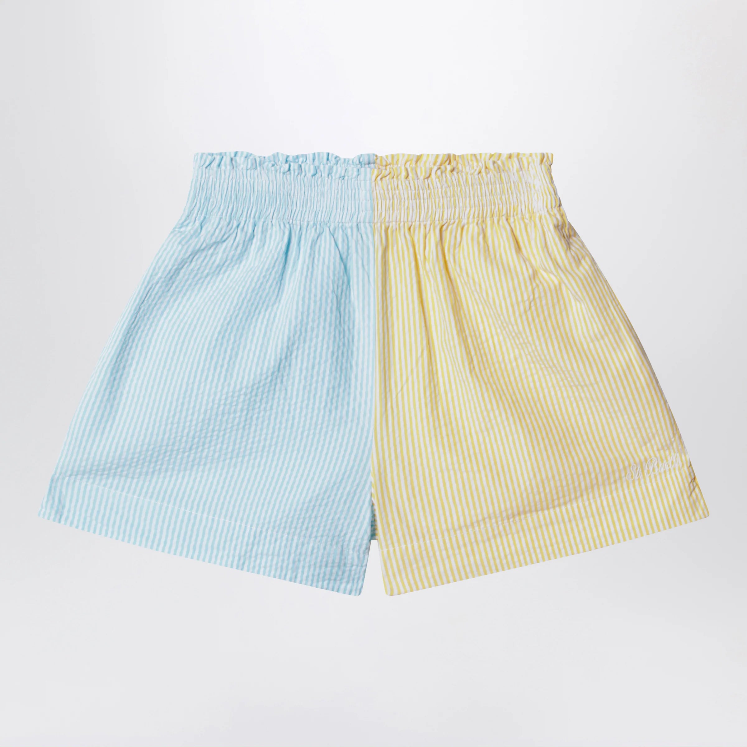 MC2 Saint Barth Color-block striped shorts