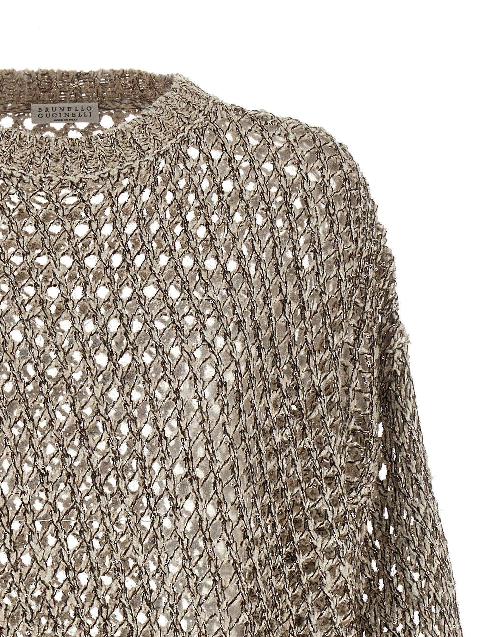 Brunello Cucinelli Dazzling Chiné Sweater
