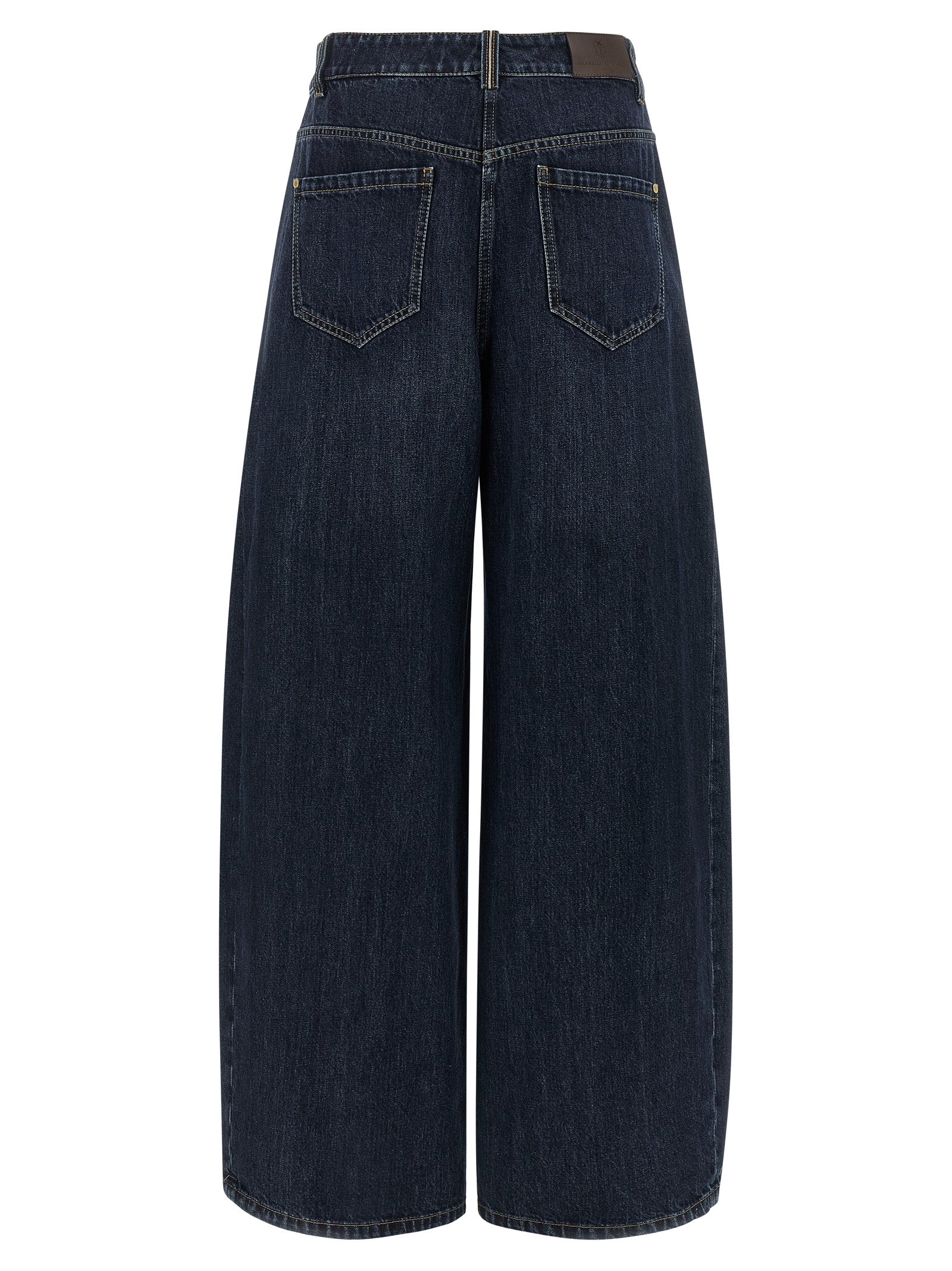 Brunello Cucinelli The Wide Barrel Jeans