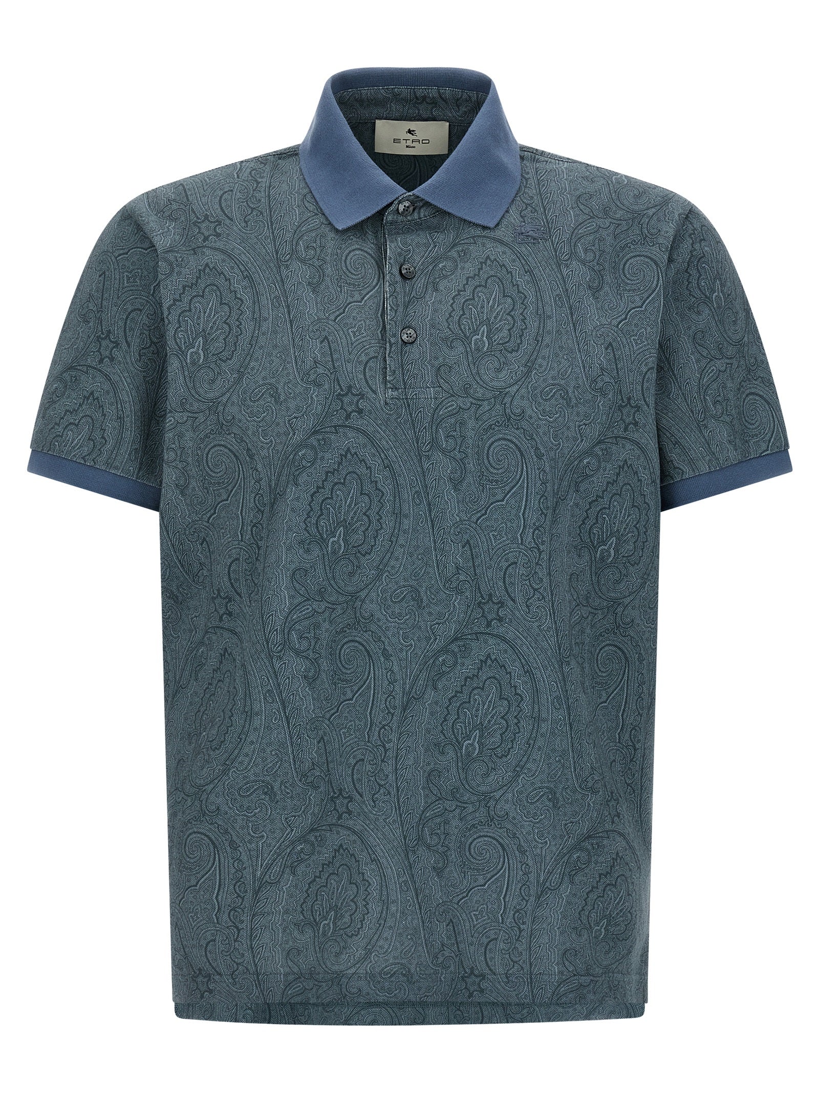 Etro Paisley Polo Shirt