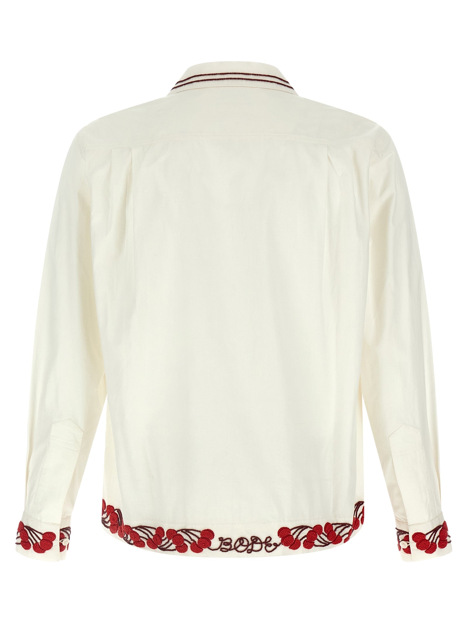 Bode Cherry Lane Beaded Shirt