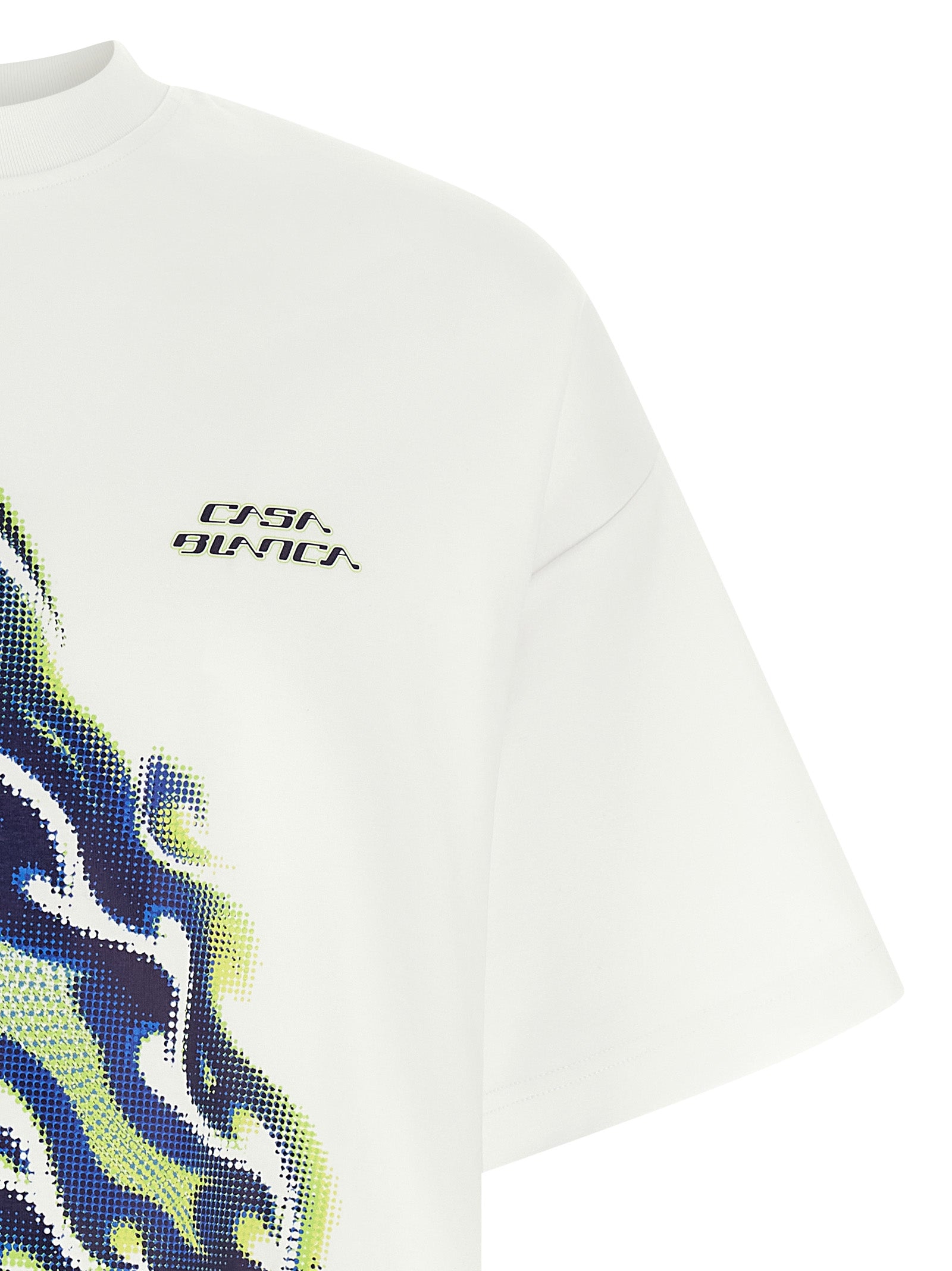 Casablanca Flaming Tennis Ball T-shirt