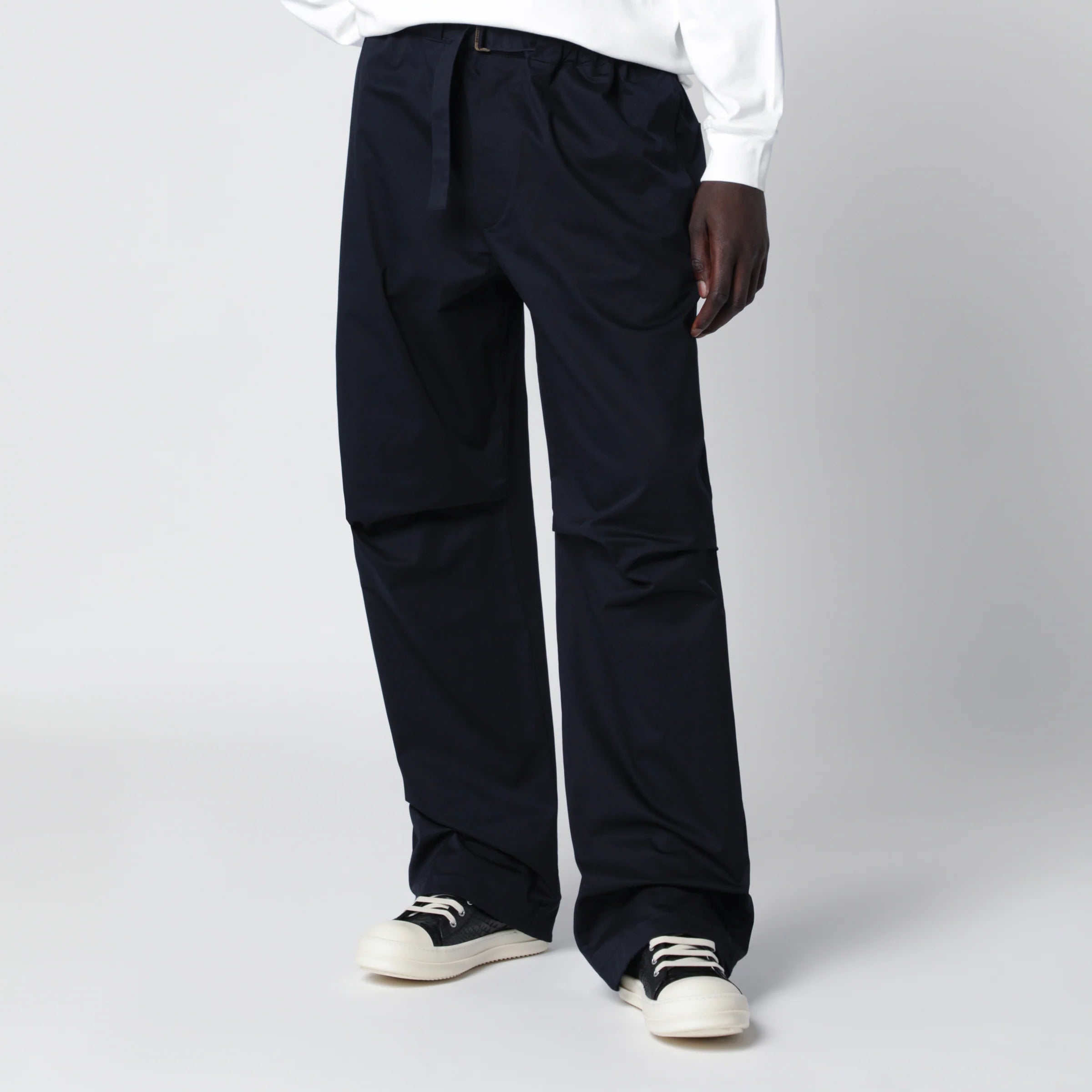 DARKPARK Jordan relaxed fit navy blue trousers