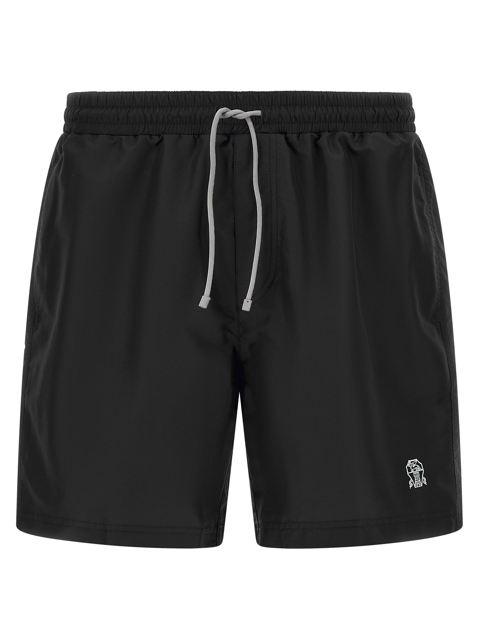 Brunello Cucinelli Logo Embroidery Swimsuit