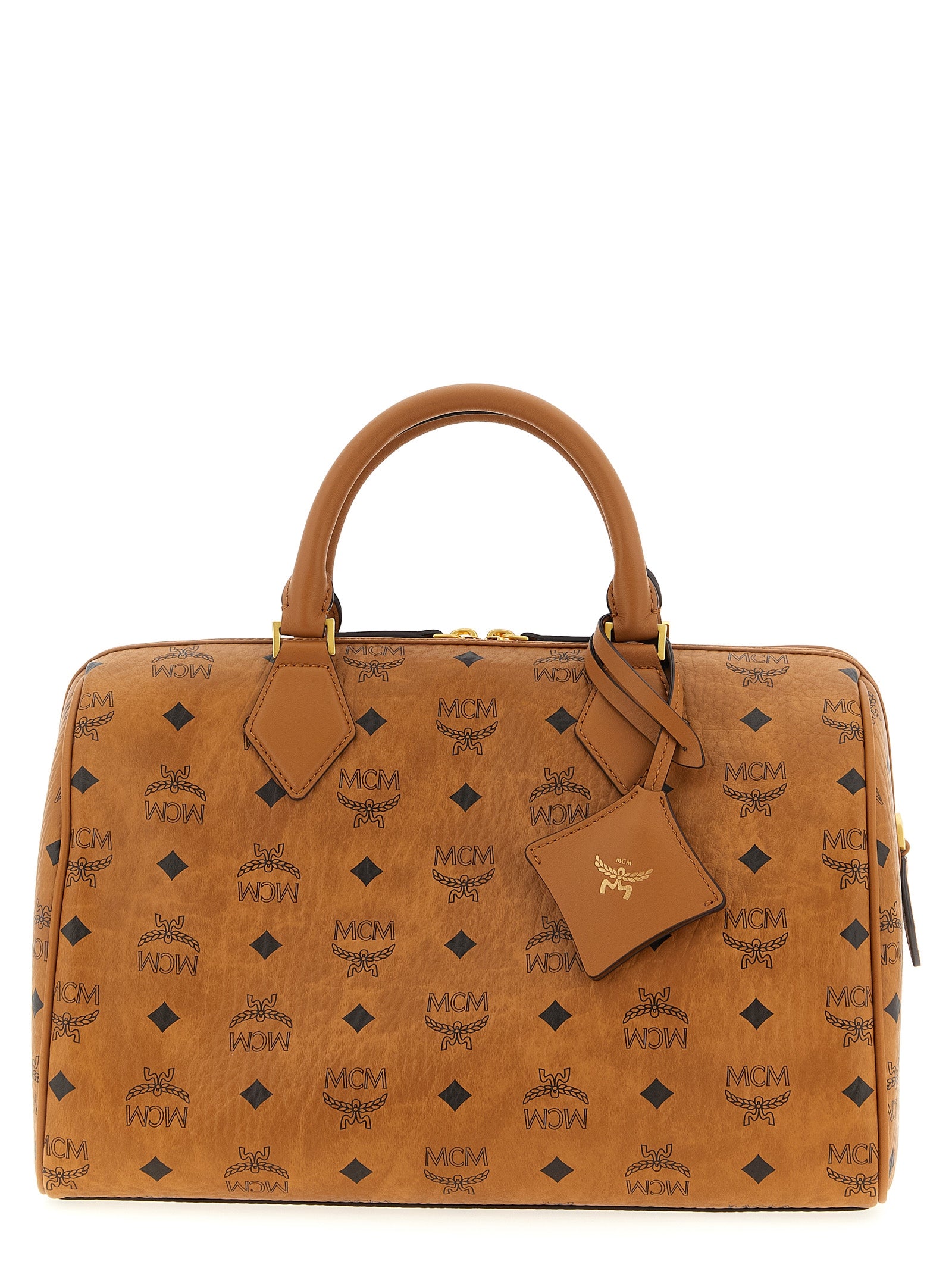 Mcm Ella Boston Medium Handbag
