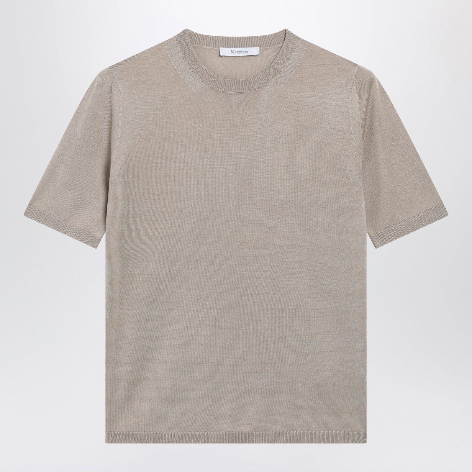 Max Mara Rock beige cashmere and silk sweater
