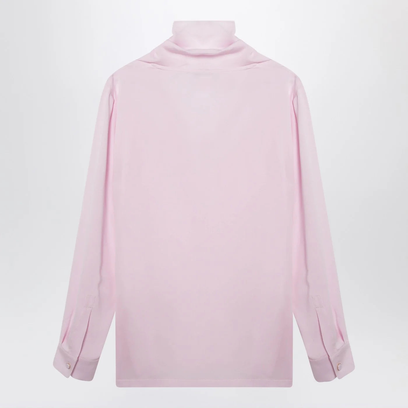 Max Mara Pink blouse in silk charmeuse