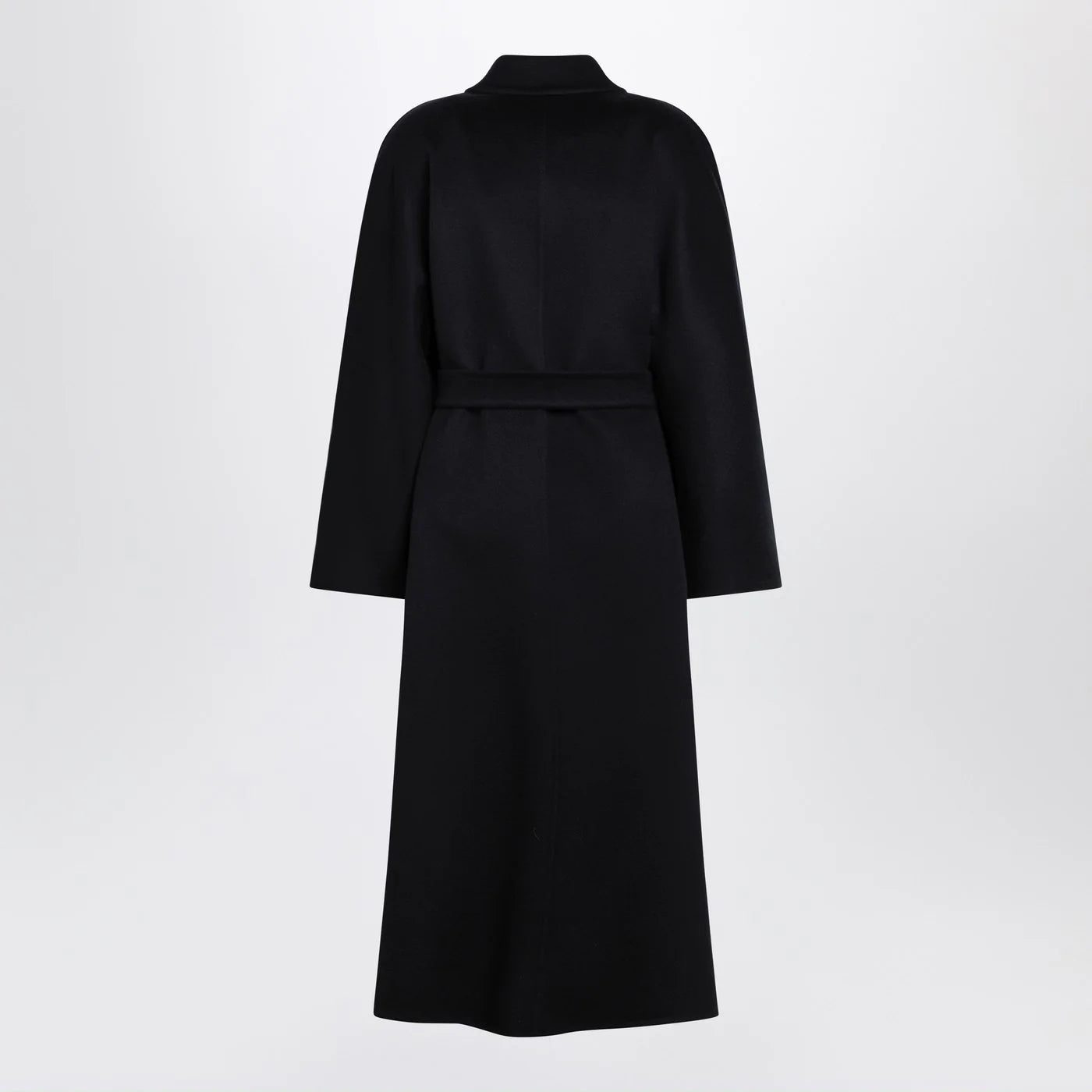Max Mara Navy cashmere wrap coat