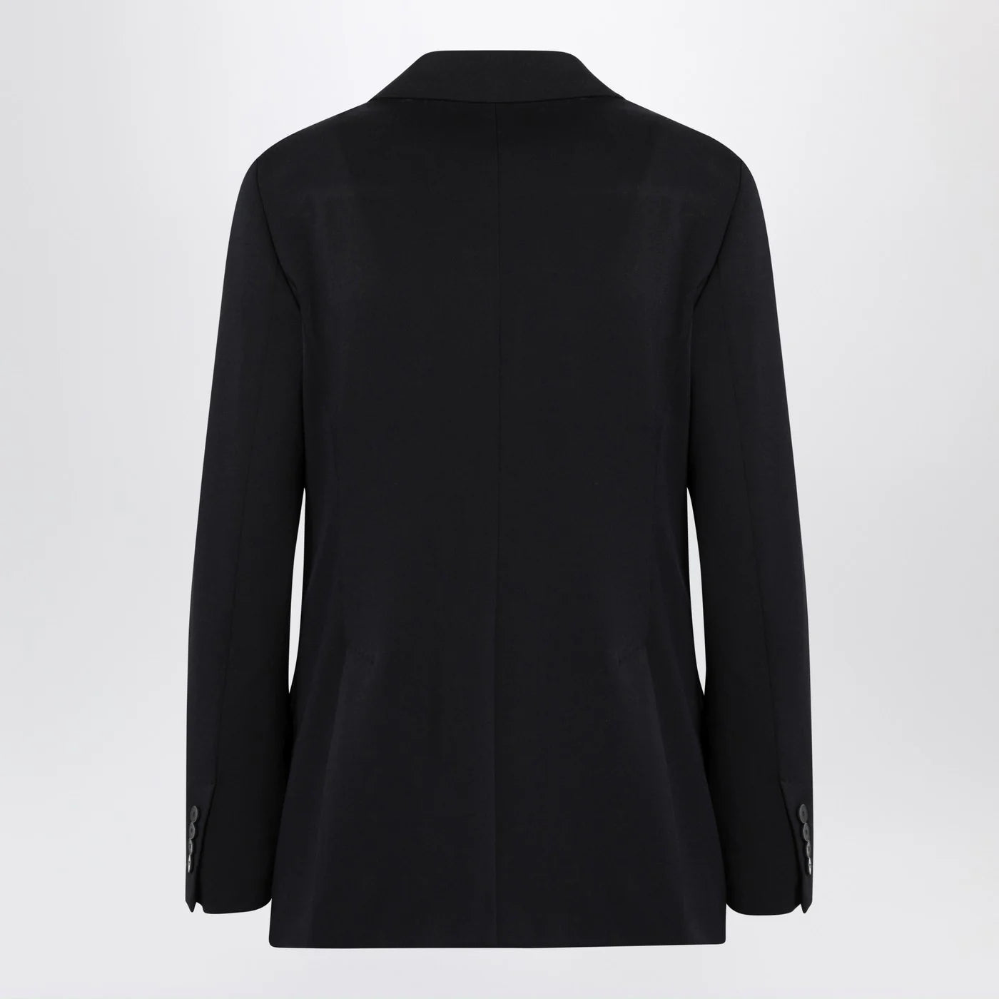 Max Mara Blue double-breasted wool jacket