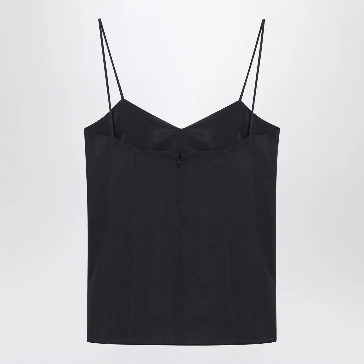 Max Mara Blue silk tank top