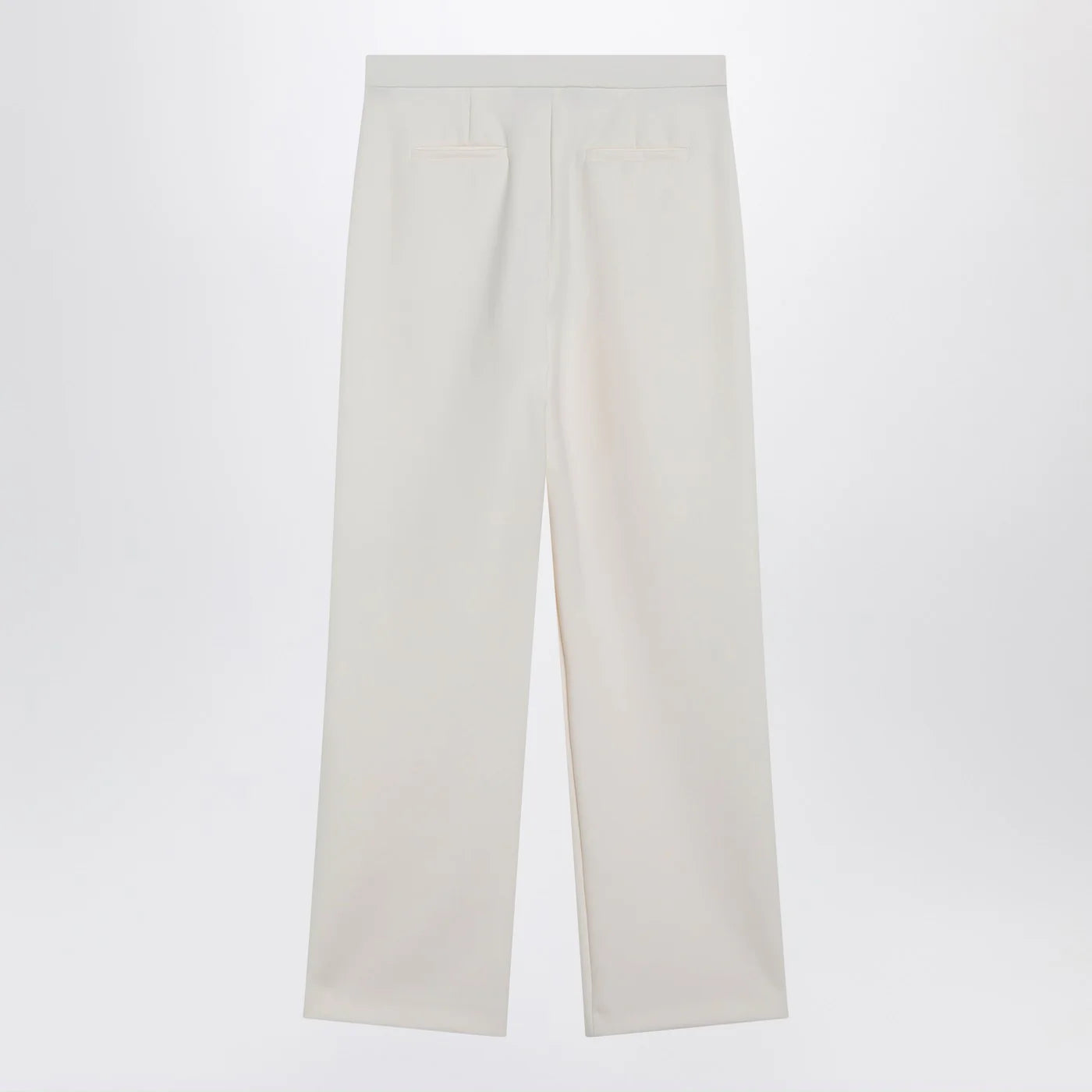 Max Mara Ivory straight-leg trousers