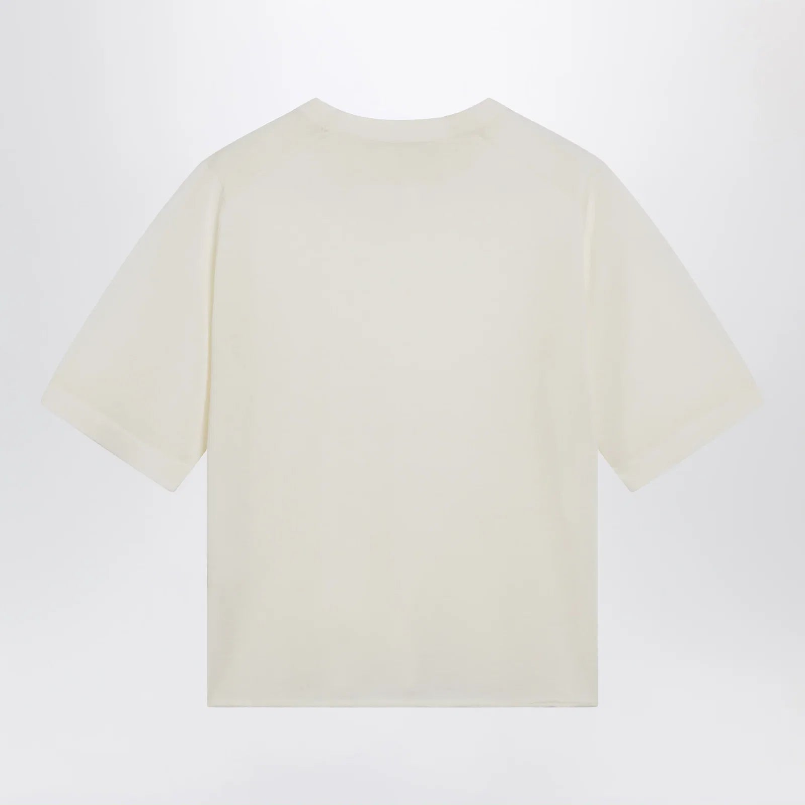 LouLou De Saison Ivory Nala Fluid Cashmere Top