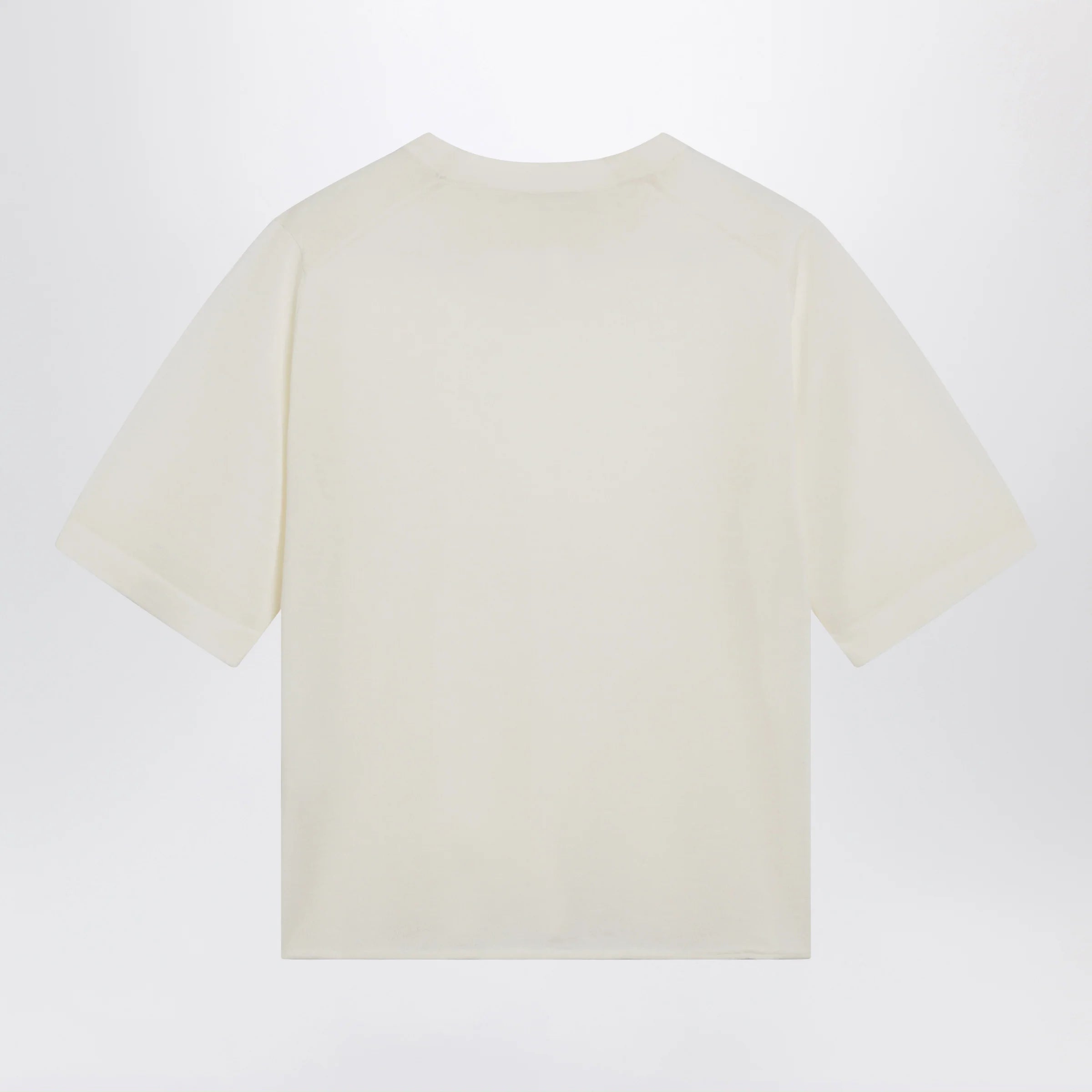 LouLou De Saison Ivory Nala Fluid Cashmere Top