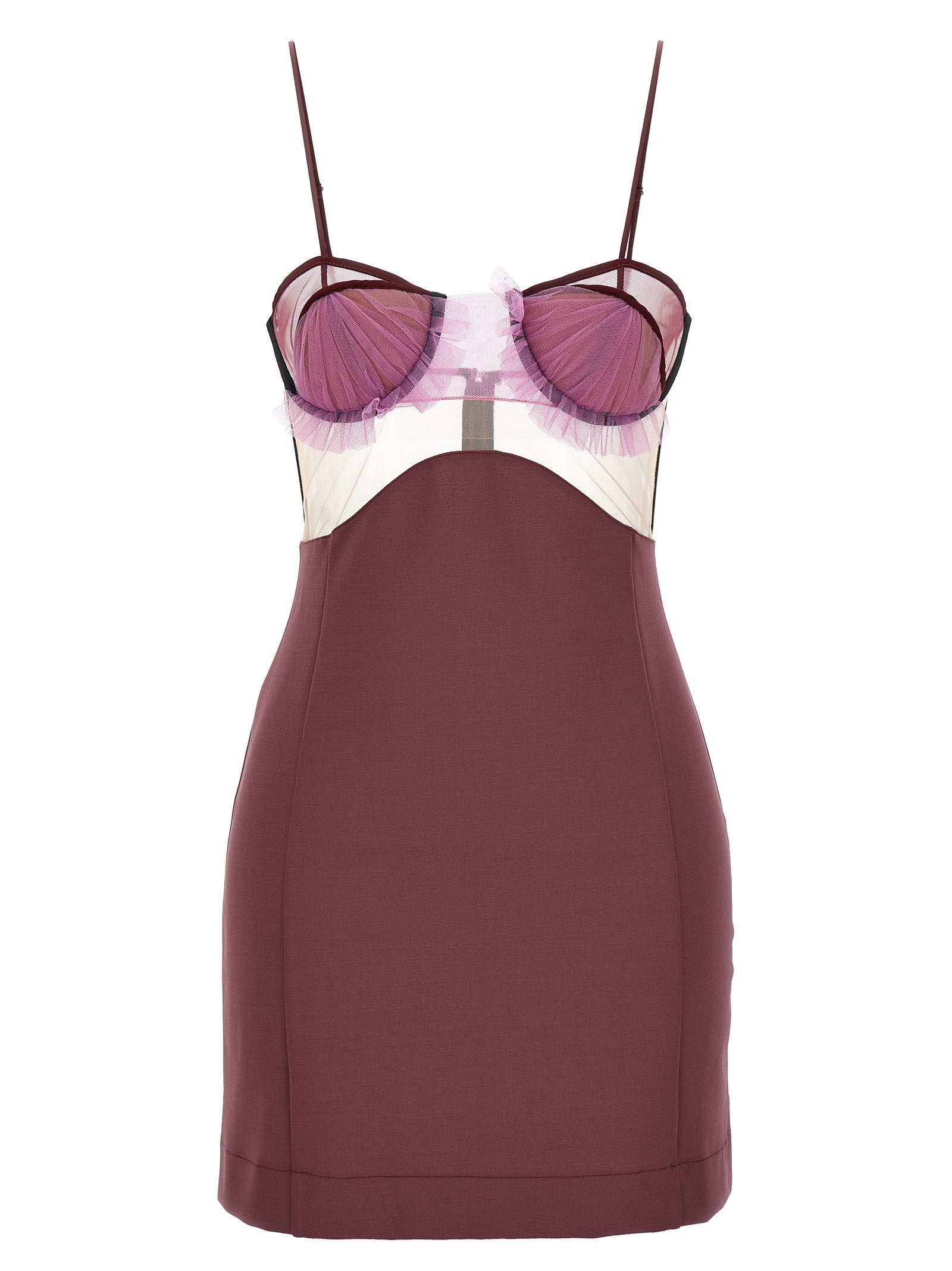 Nensi Dojaka Explosive Flower Bra Dress