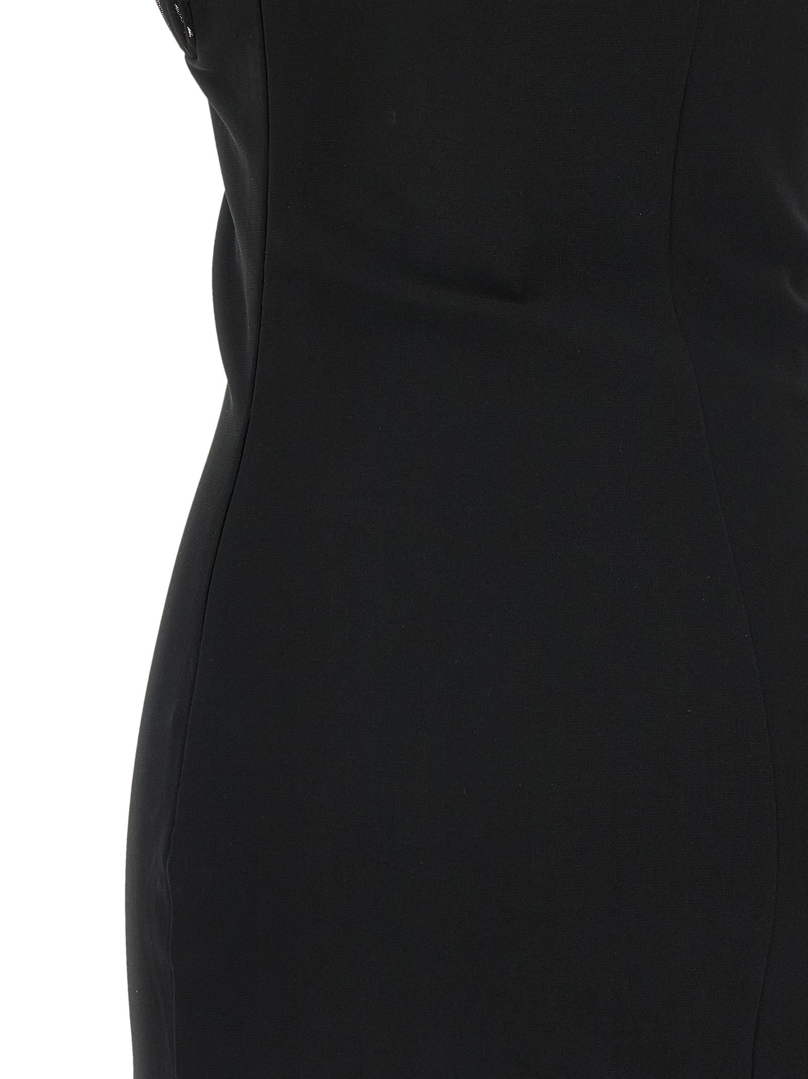 Nensi Dojaka Draped Padded Cup Mini Dress