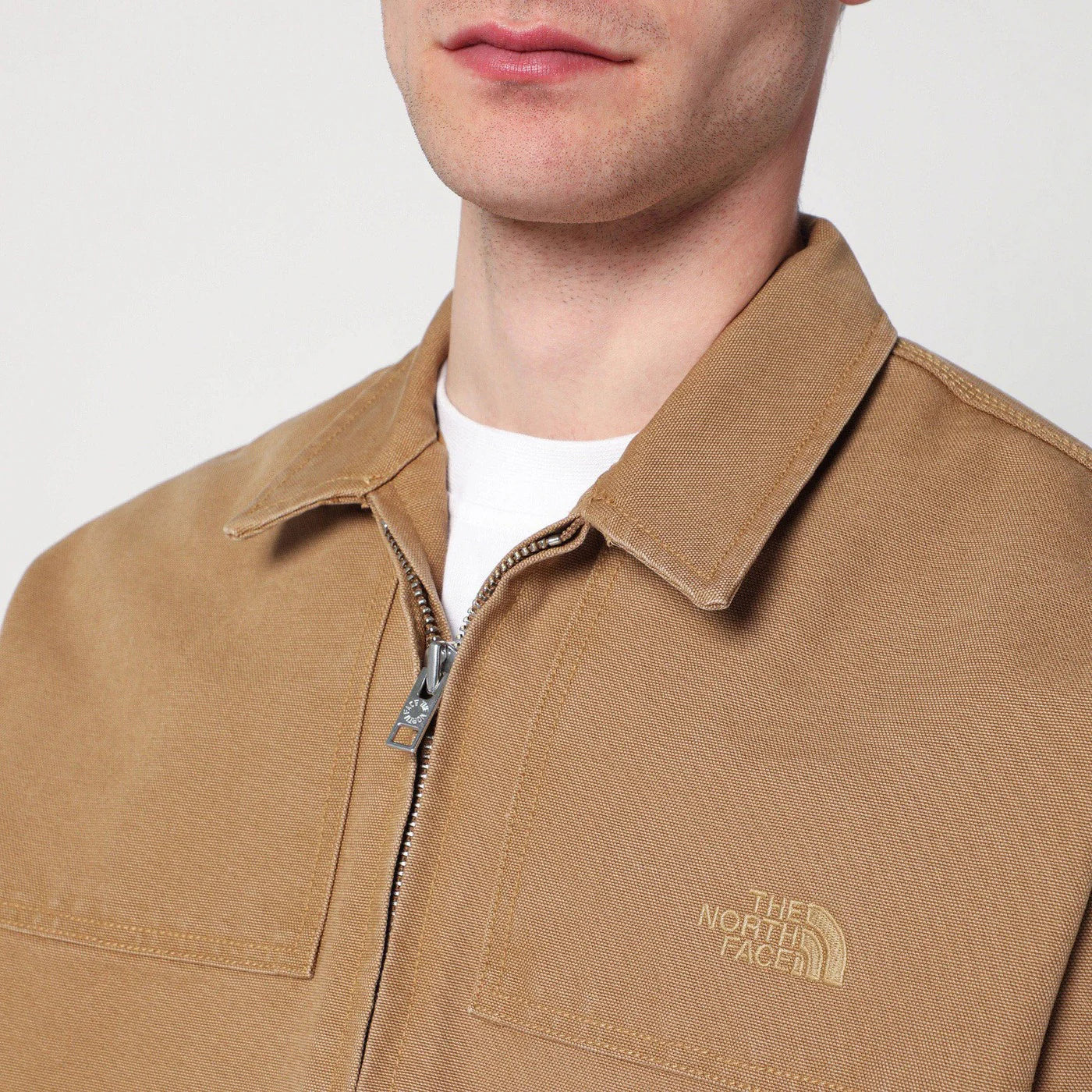 The North Face Light brown canvas Cedar jacket