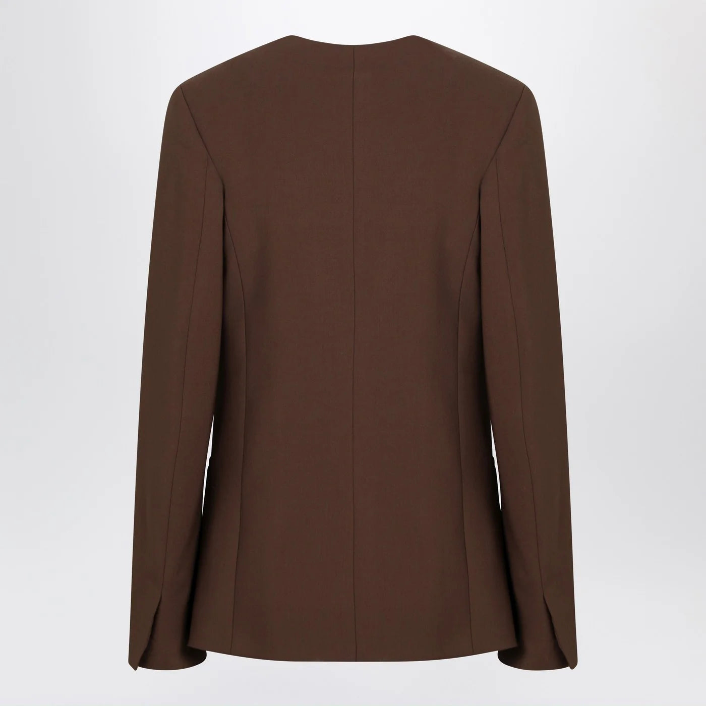 LouLou De Saison Brown double-breasted wool jacket
