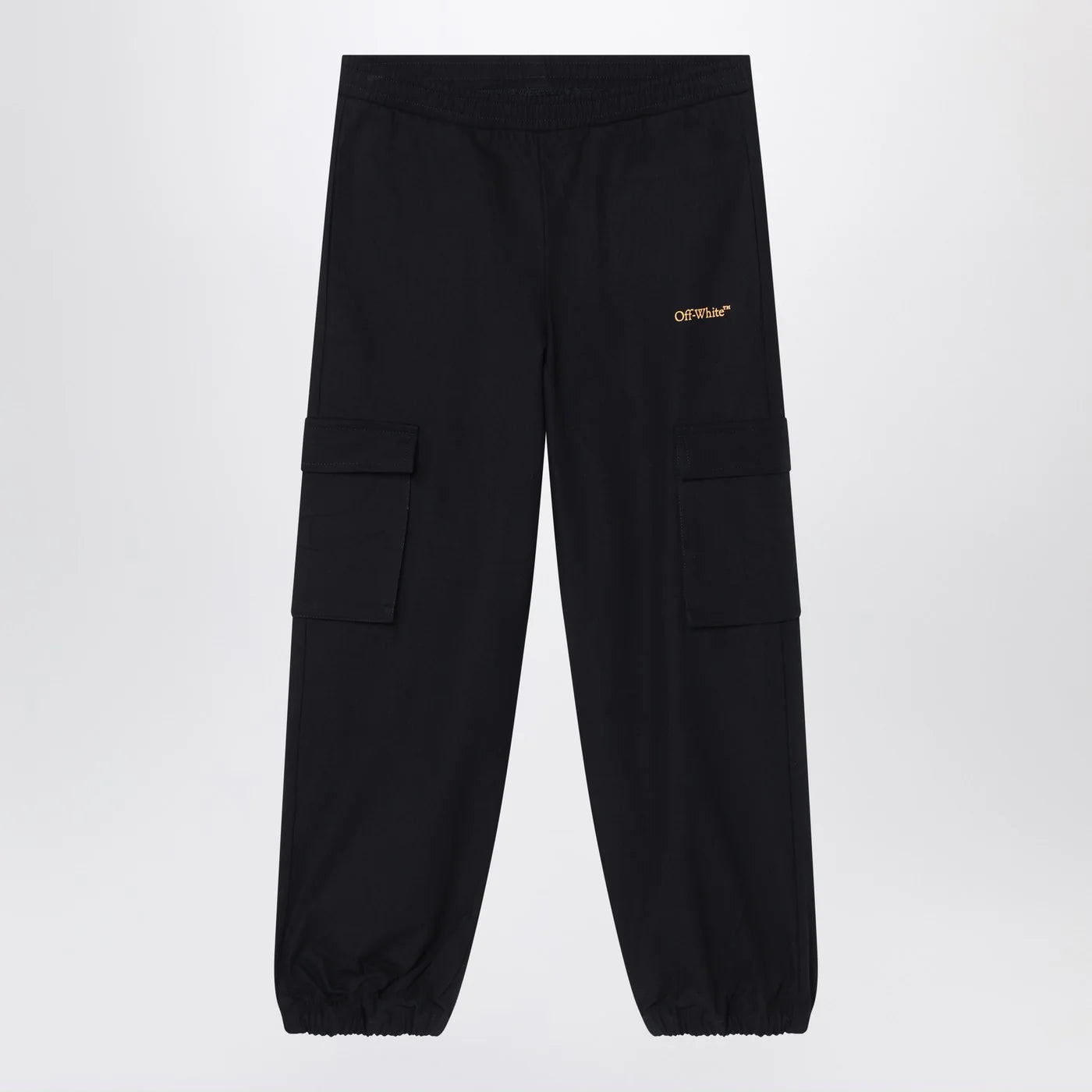 Off White Off-White™ Black jogging trousers with logo