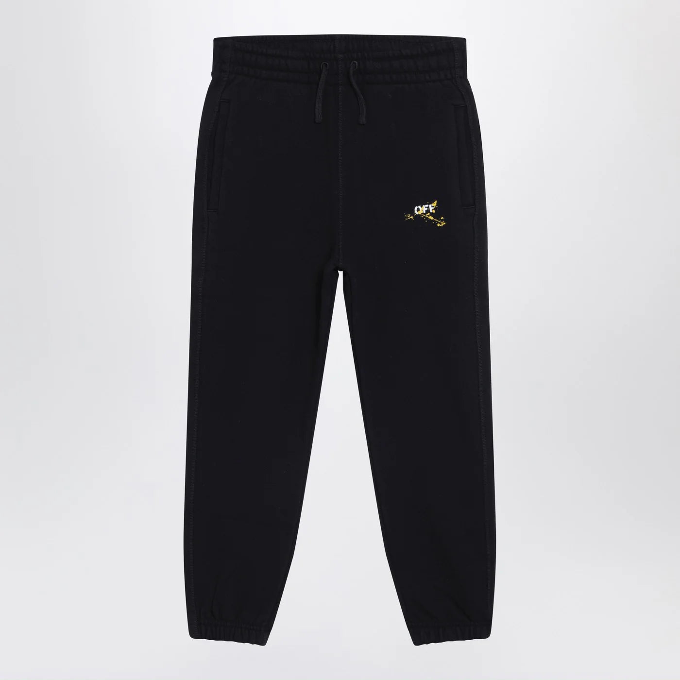 Off White Off-White™ Black Diagonal Splat Logo jogging trousers