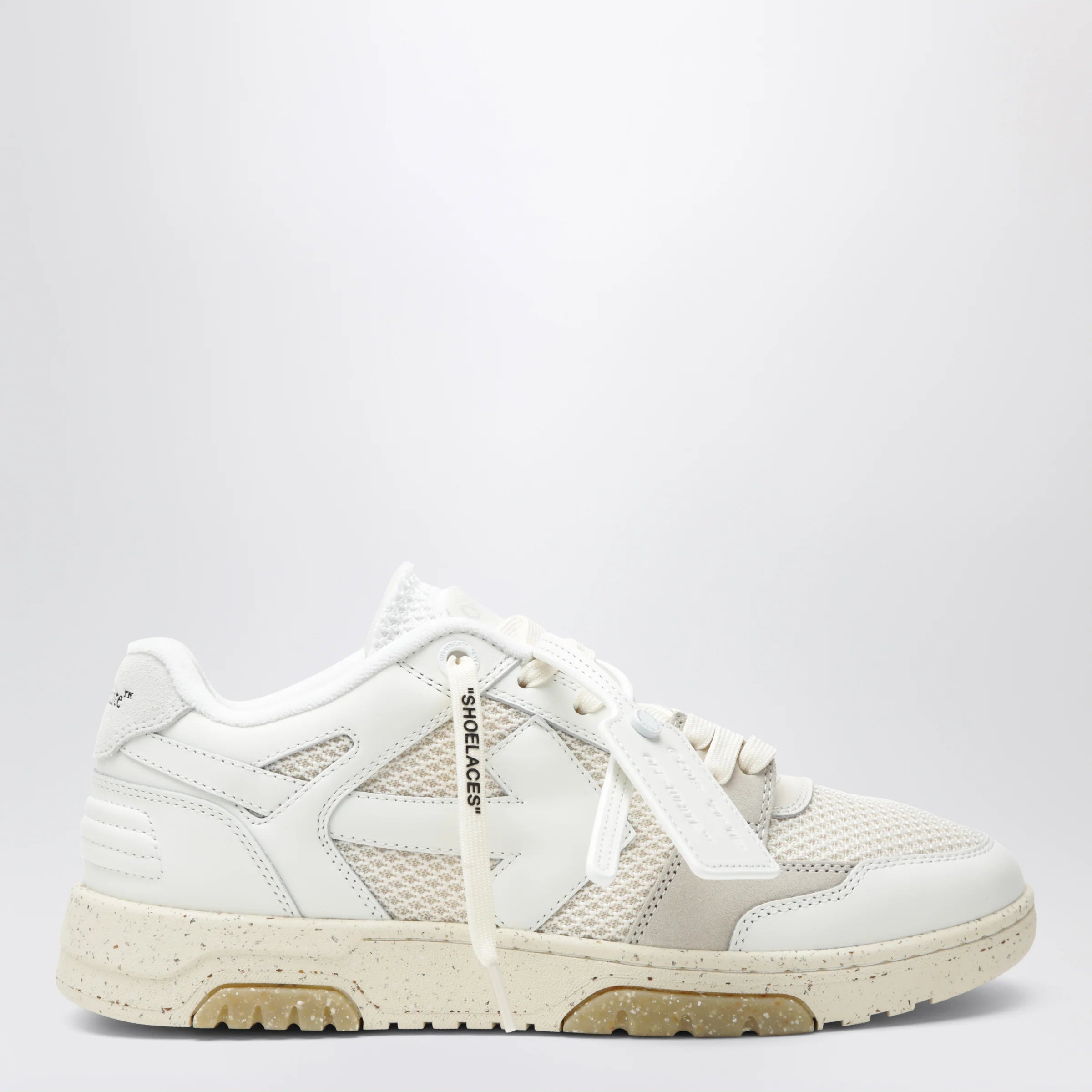 Off White Off-White™ Slim Out Of Office sneakers in white/cream
