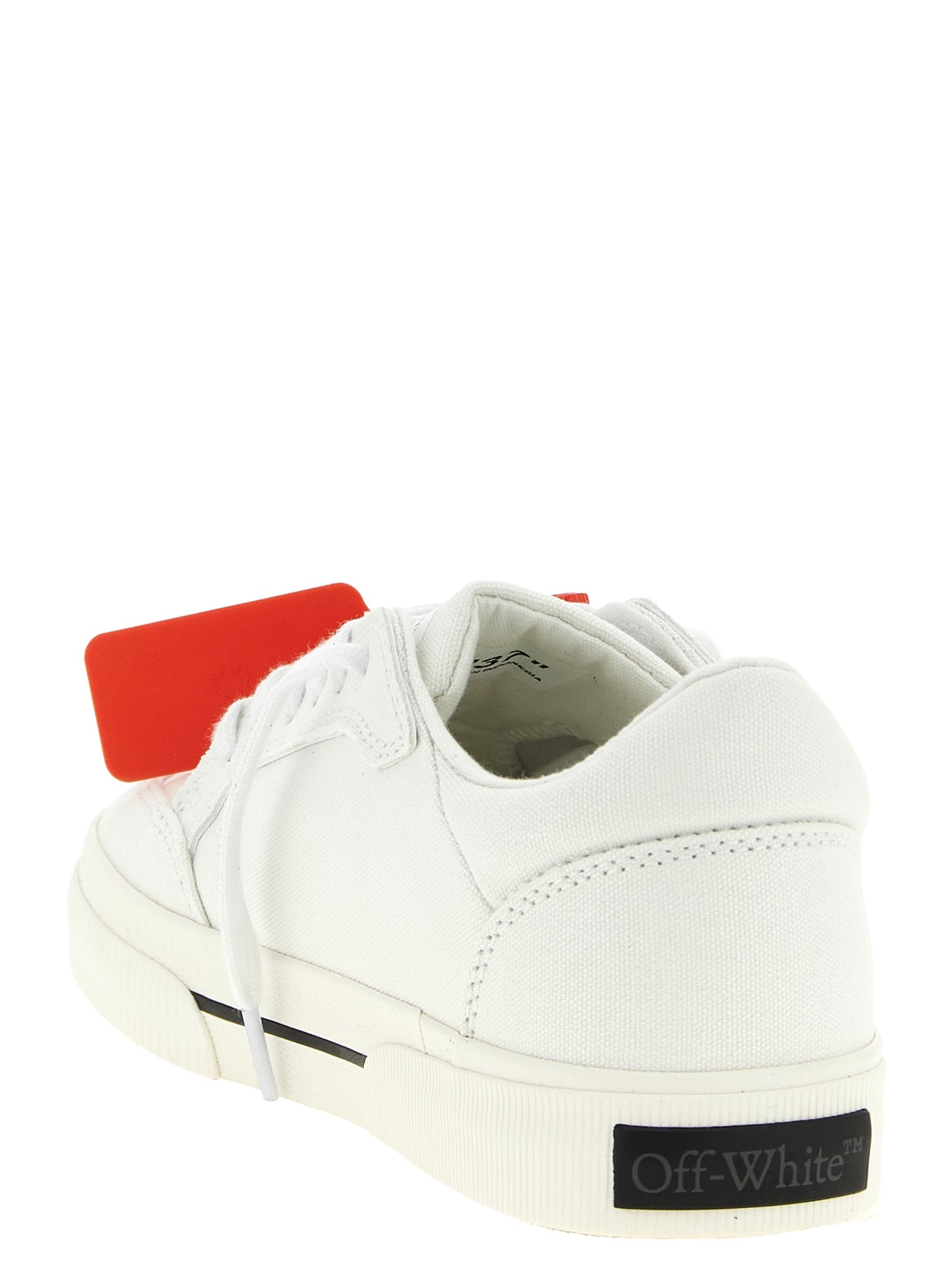 Off White Vulcanized Sneakers