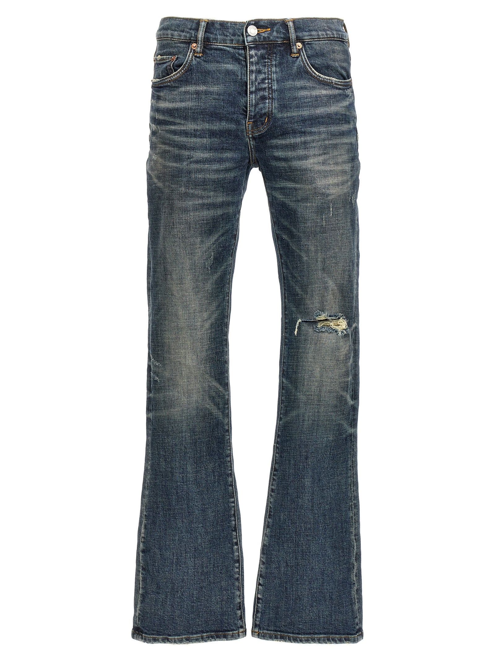 Purple 1 Year Dirty Fade Jeans