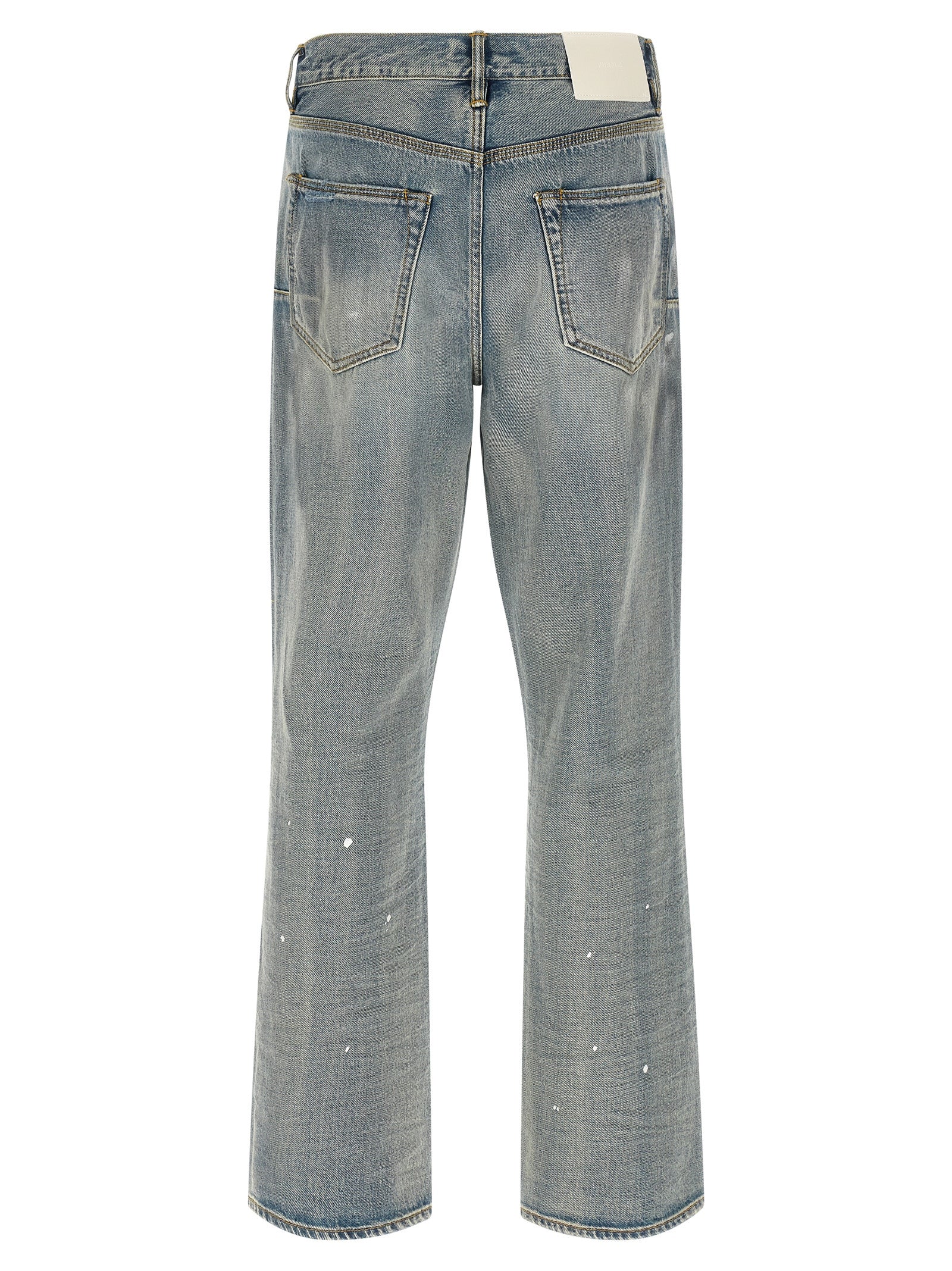 Purple P011 Vintage Slash Paint Jeans