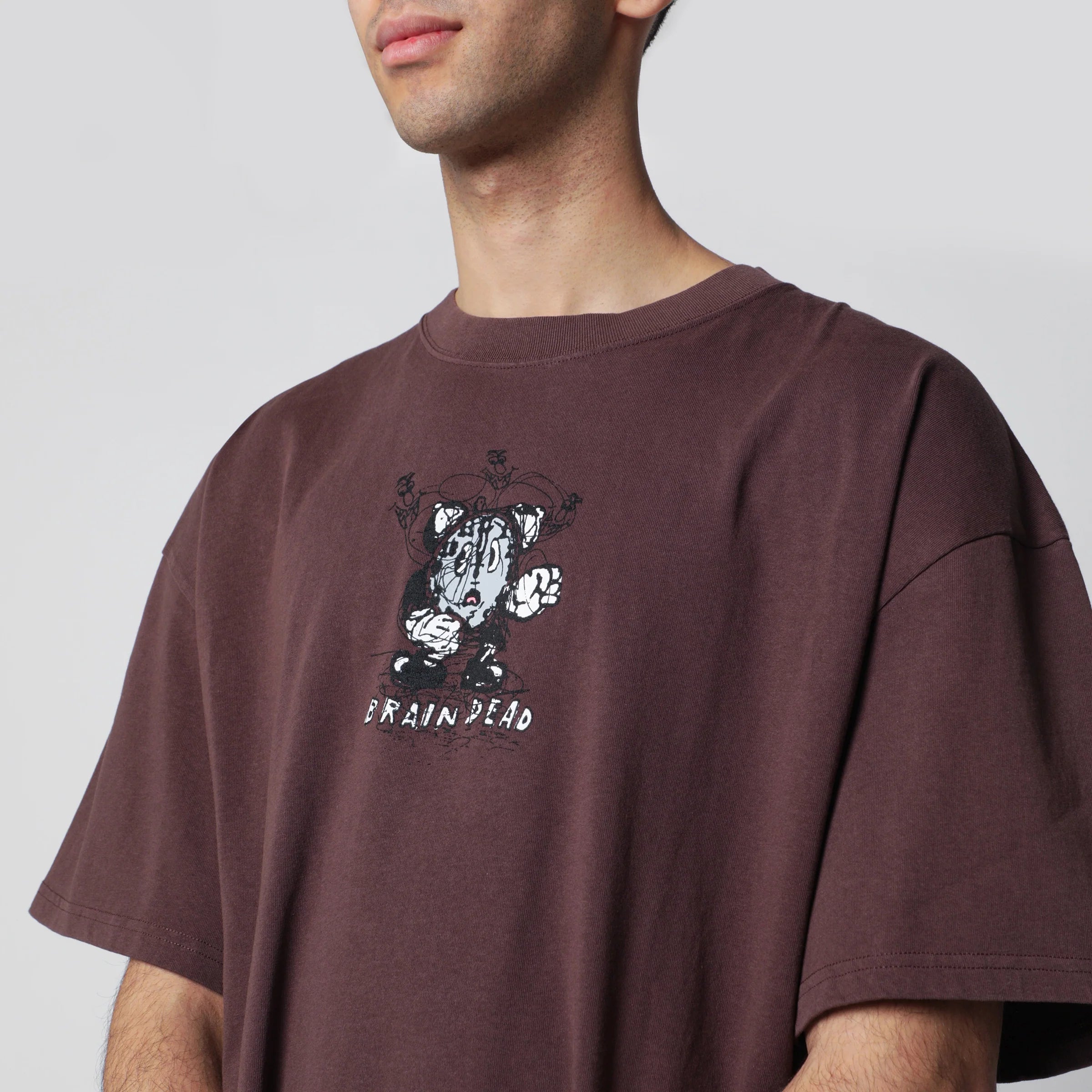 Brain Dead Cotton T-shirt with logo print