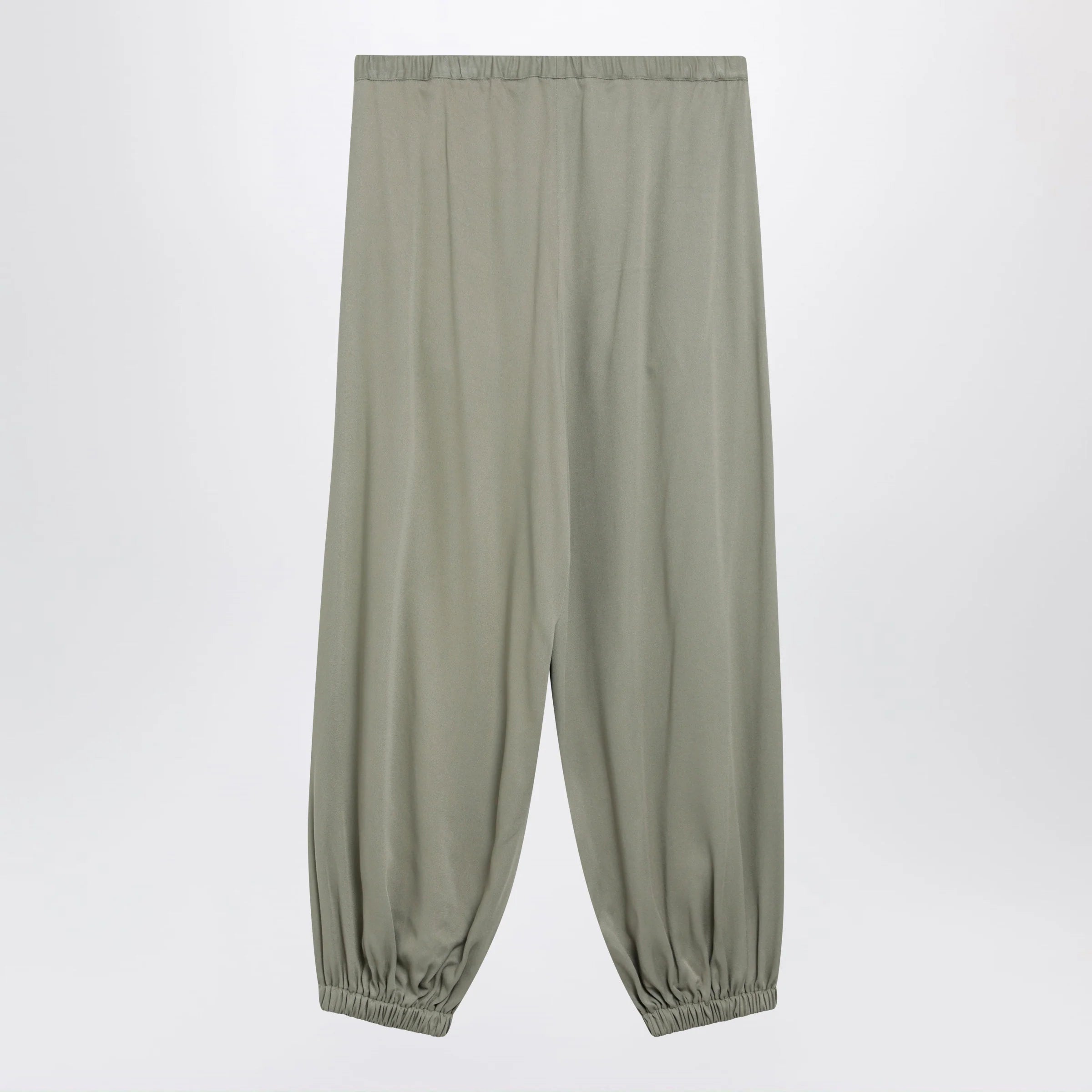 The Frankie Shop Isola balloon trousers in sage green