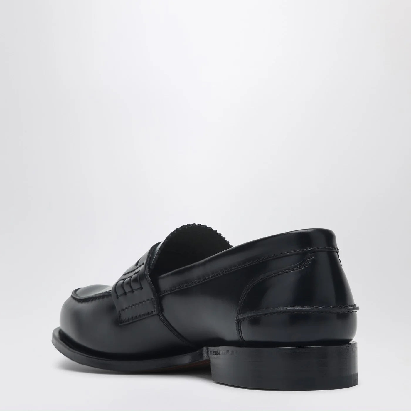 Church's Black shiny leather Pembrey loafers