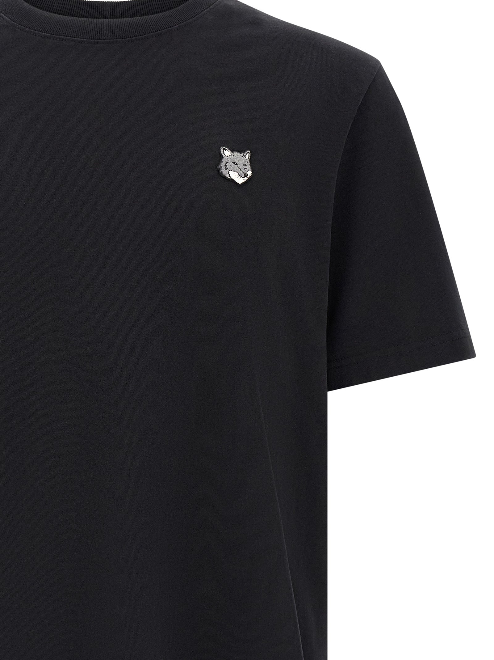 Maison Kitsuné Grey Fox Head T-shirt