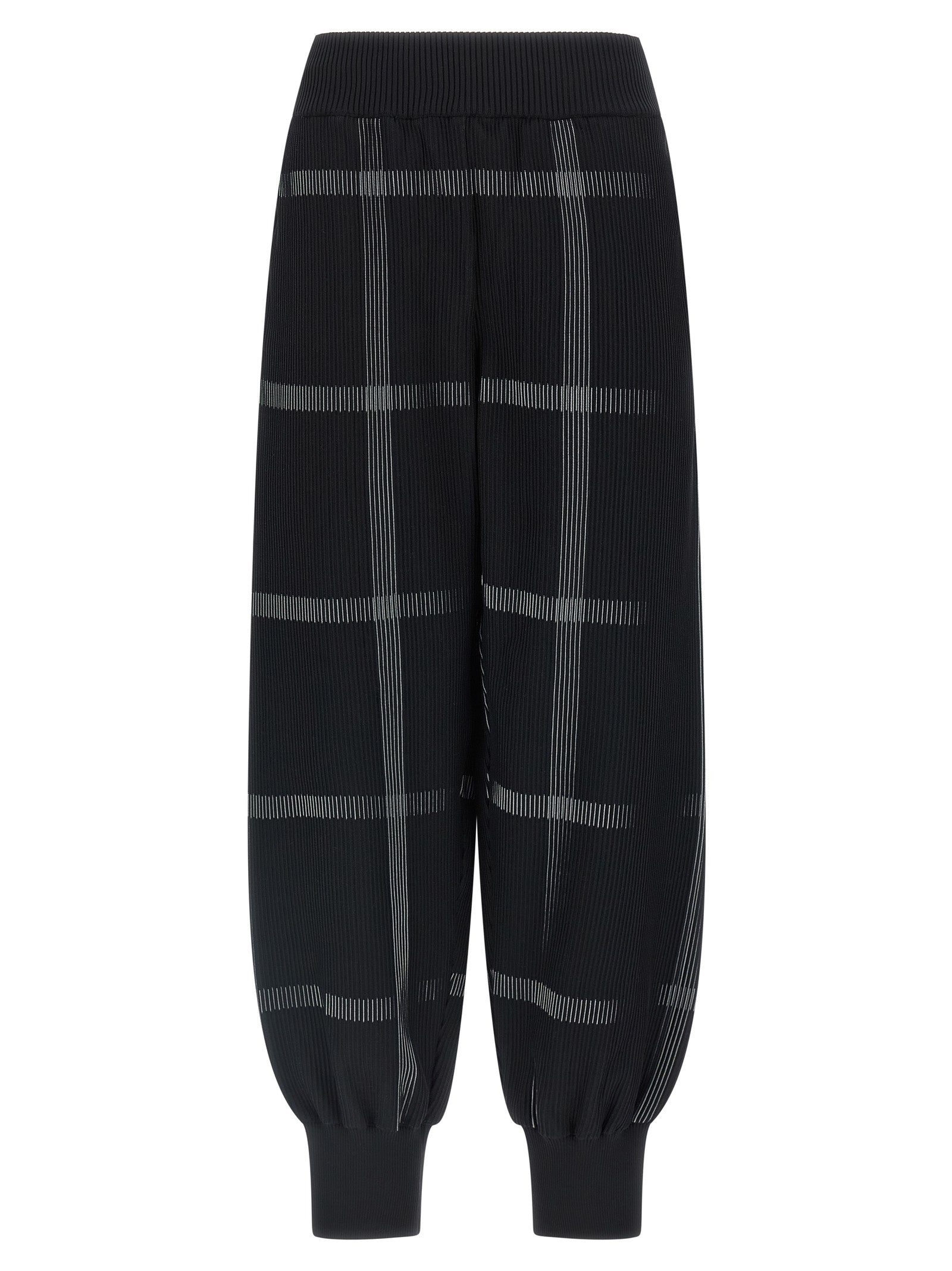 Pleats Please Issey Miyake Crossing Knit Pants