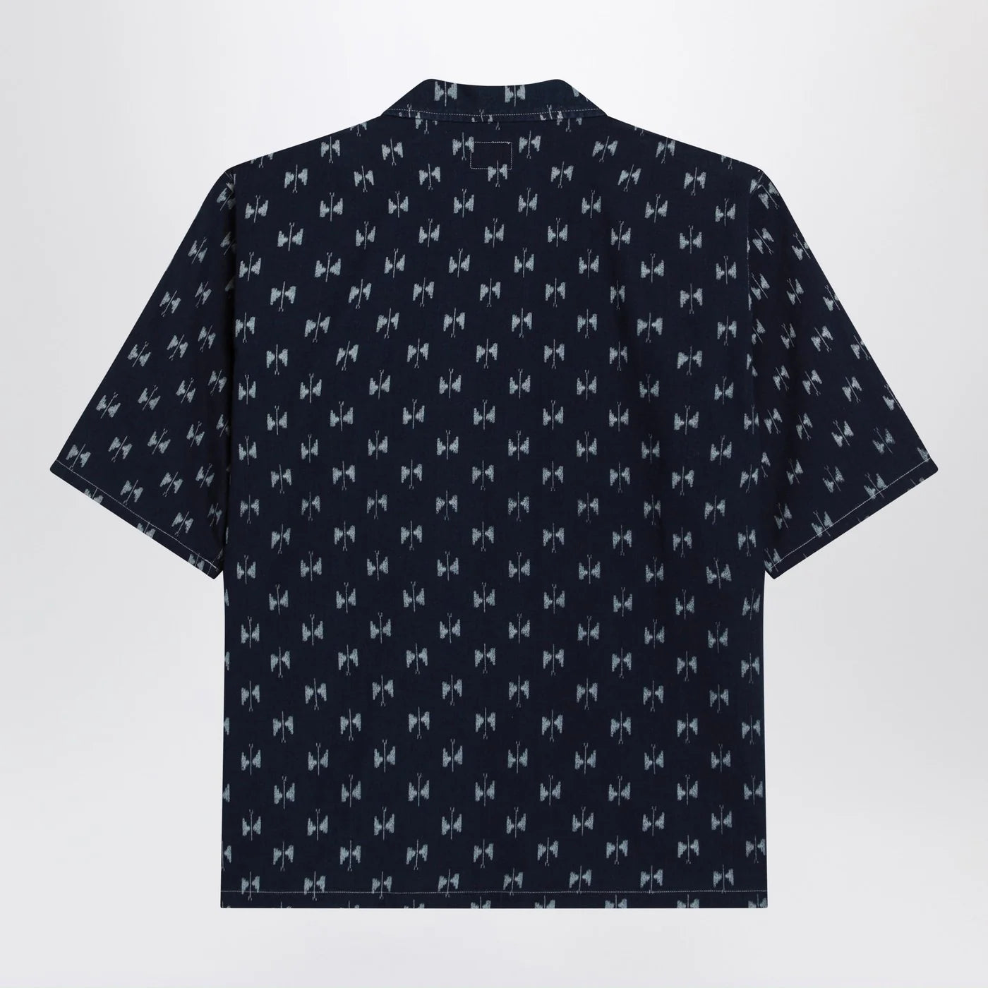 Needles Blue denim shirt with bow ties