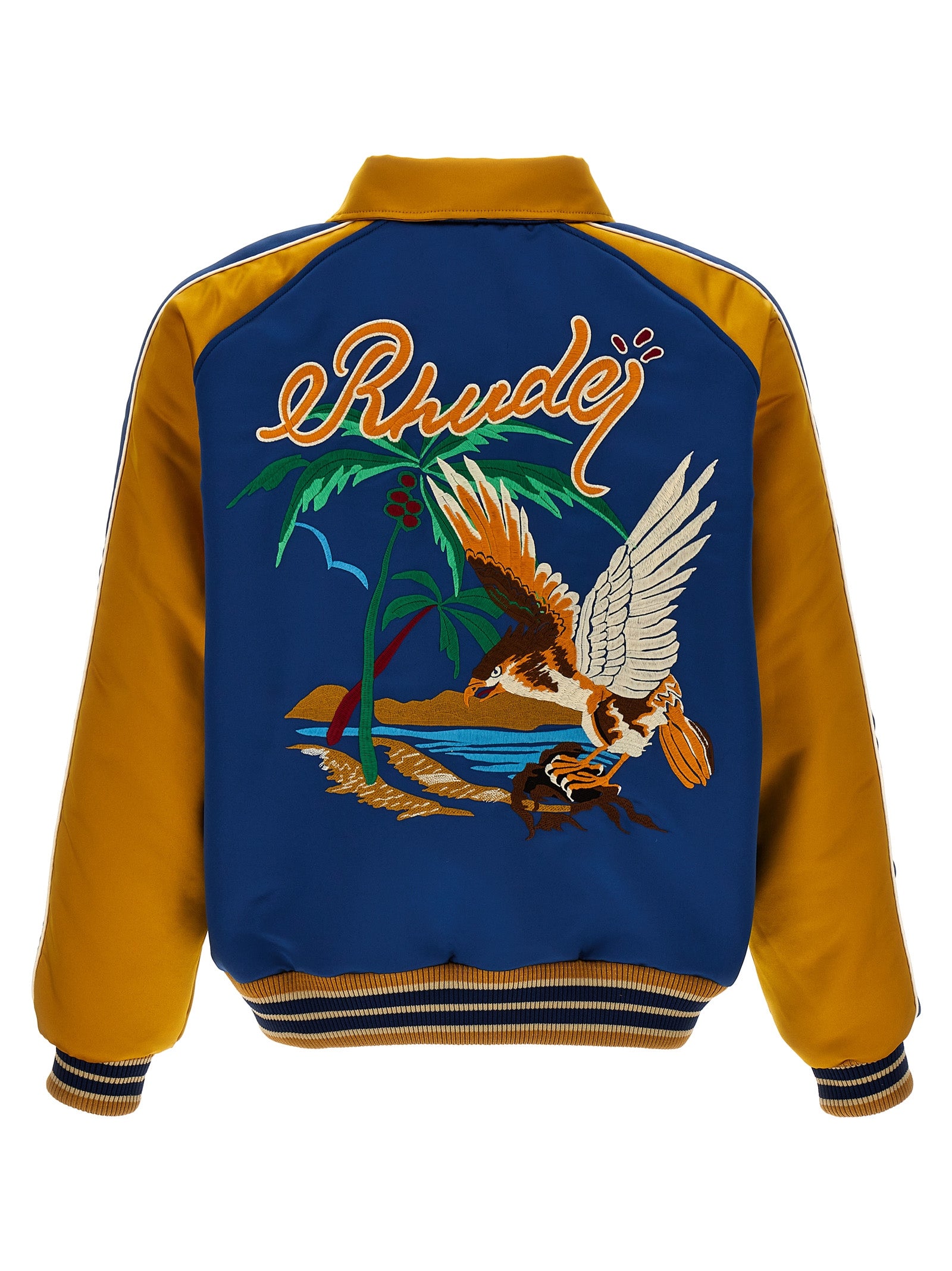 Rhude Palm Eagles Souvenir Bomber Jacket