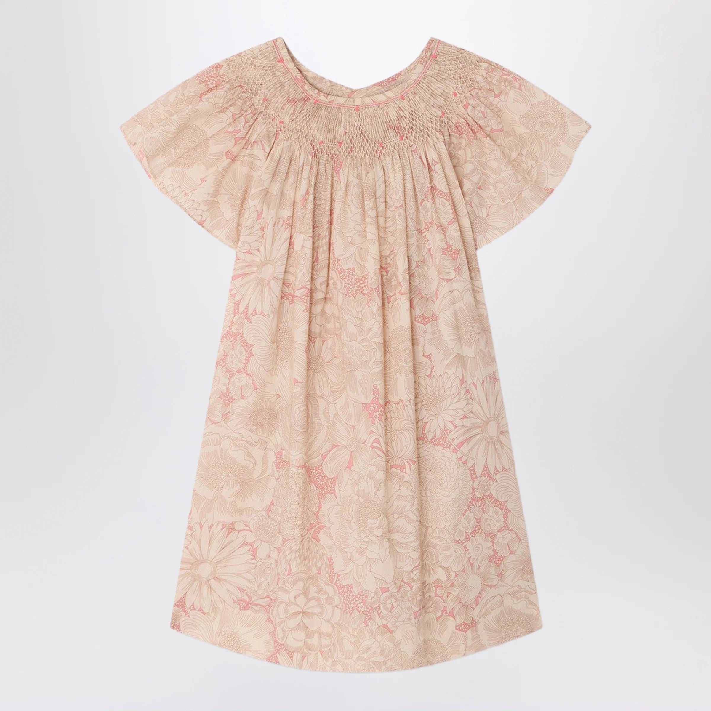 Bonpoint Arlene pink dress in Liberty fabric