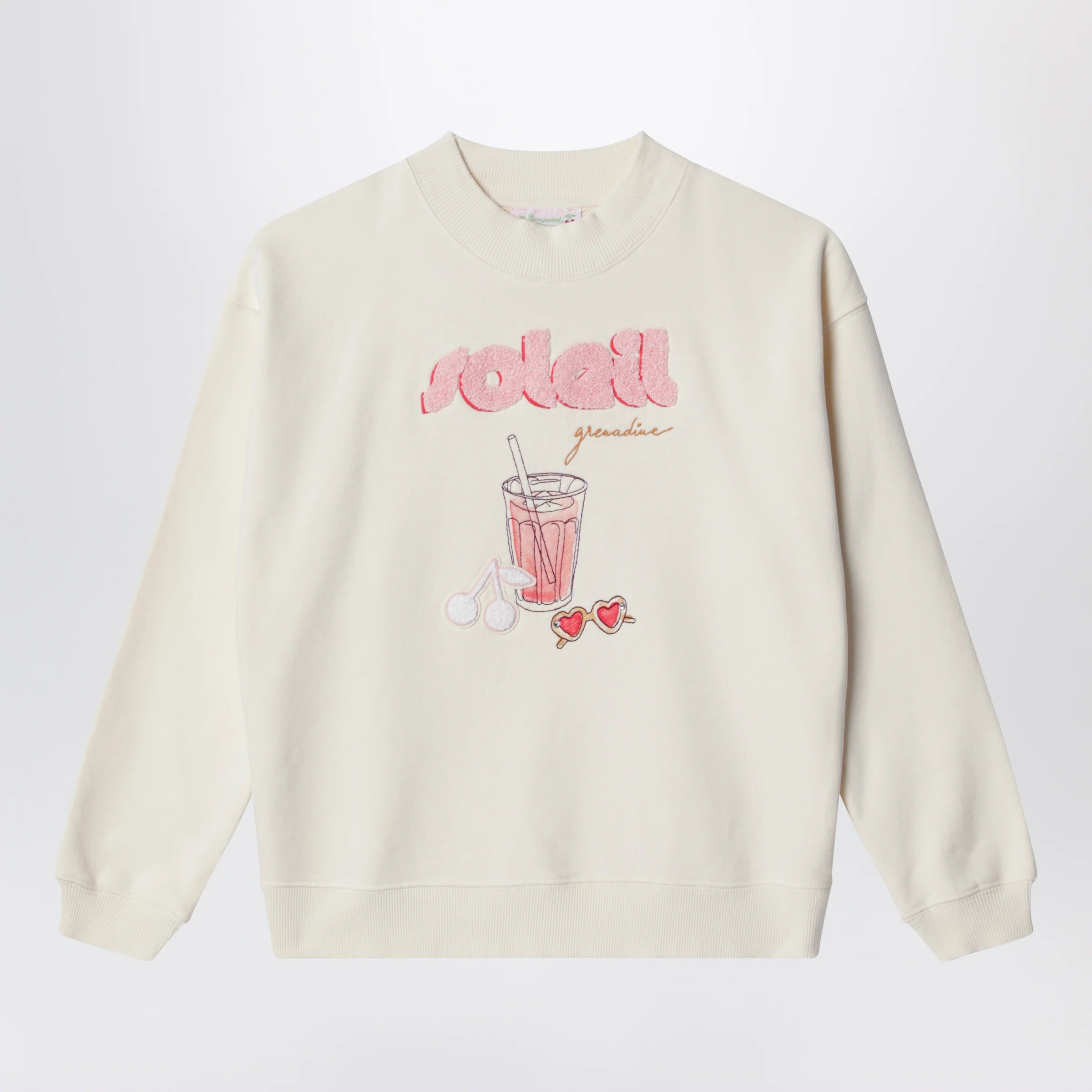 Bonpoint Écru cotton sweatshirt