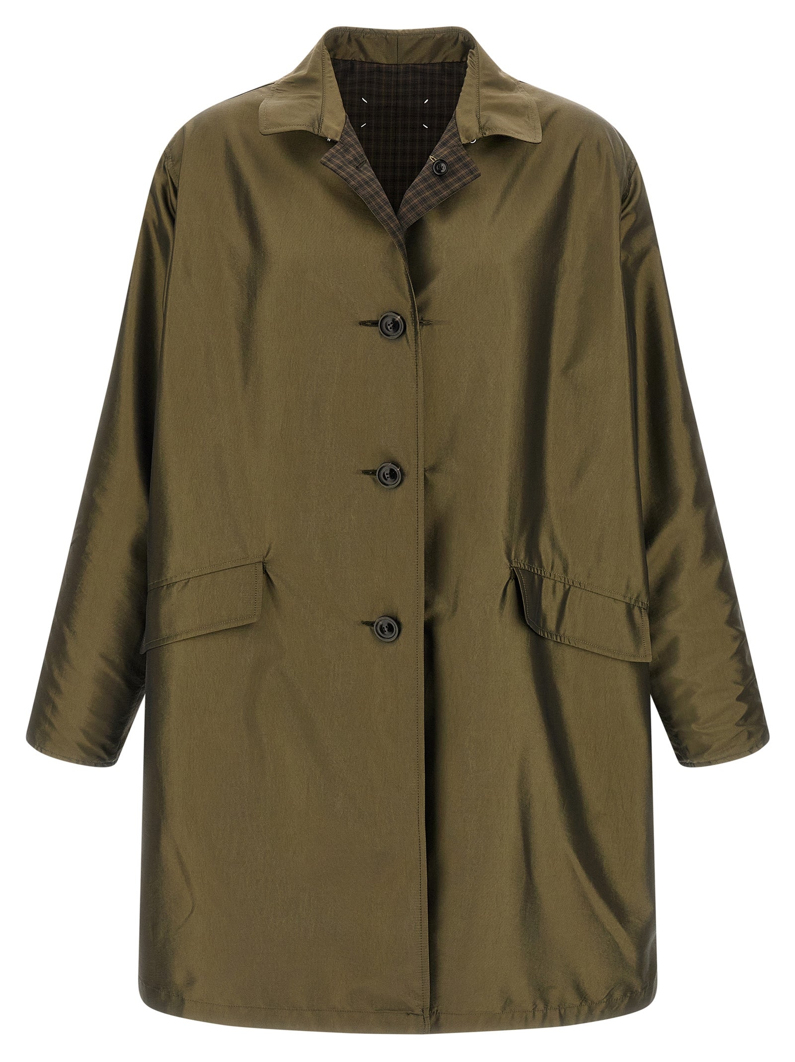 Maison Margiela Four Stitches Reversible Trench Coat