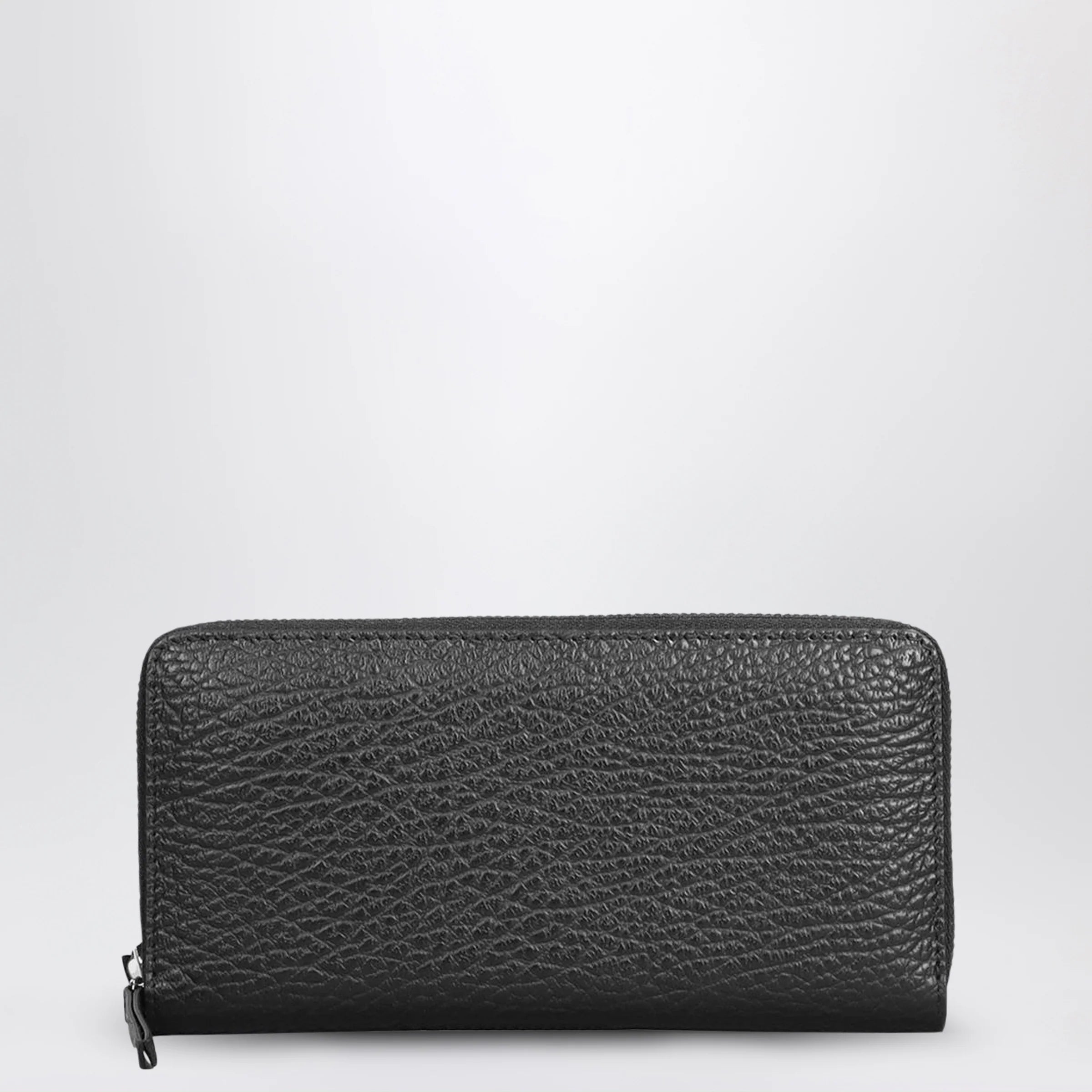 Maison Margiela Four Stitches zip-around wallet black