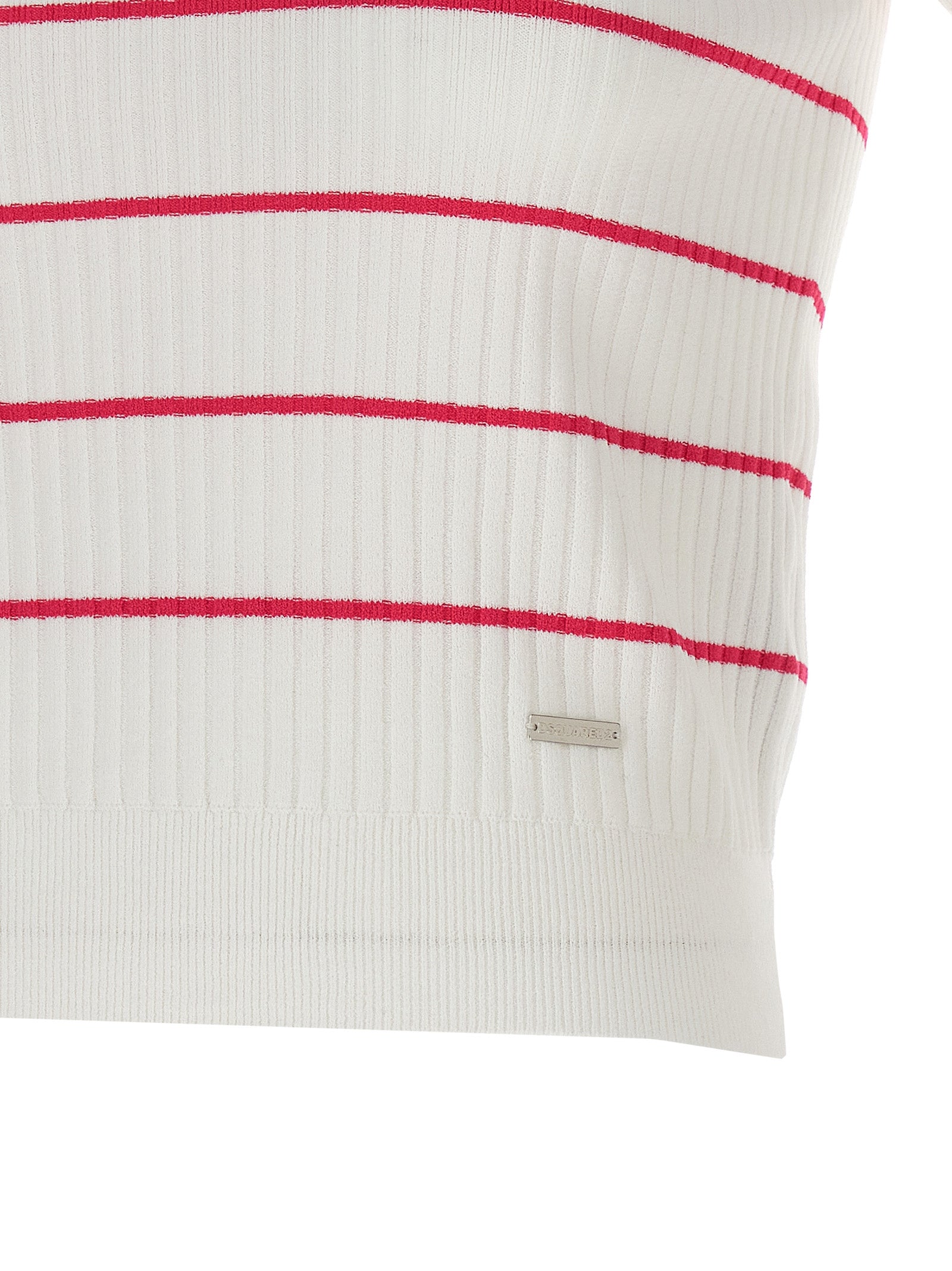 Dsquared2 Striped Polo Shirt