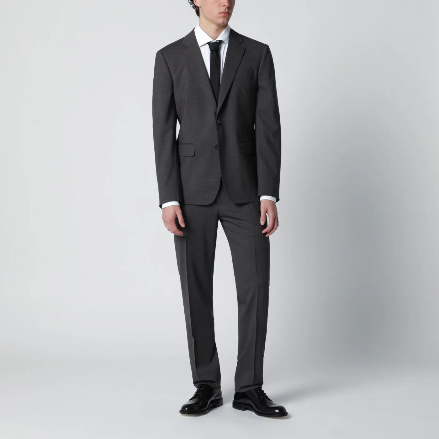 Dsquared2 Grey single-breasted suit in wool blend