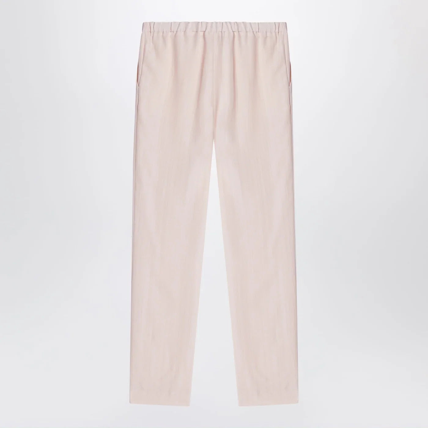 LouLou De Saison Light pink wool-blend trousers