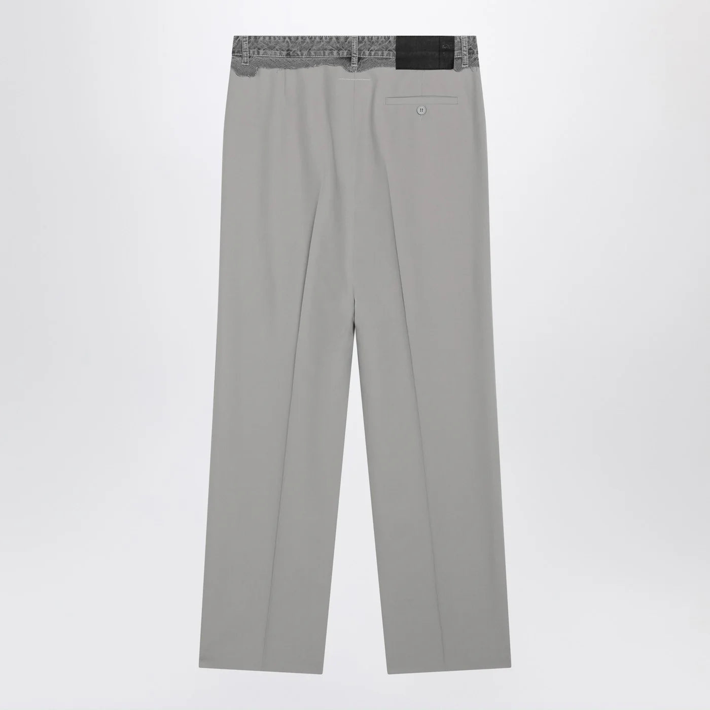 MM6 Maison Margiela Grey wool-blend trousers