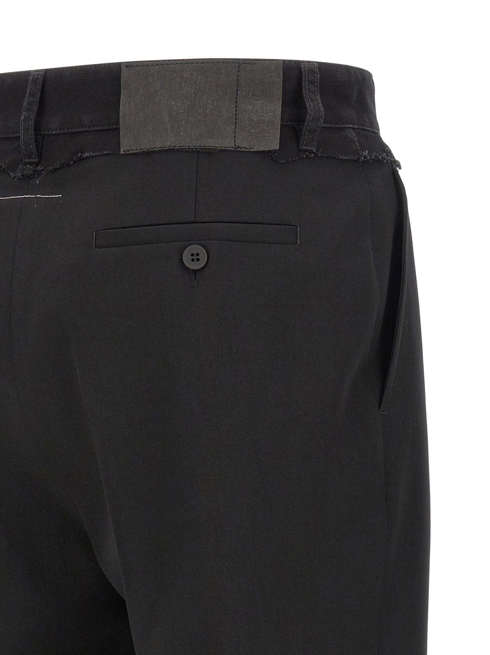 Mm6 Maison Margiela Denim Insert Pants