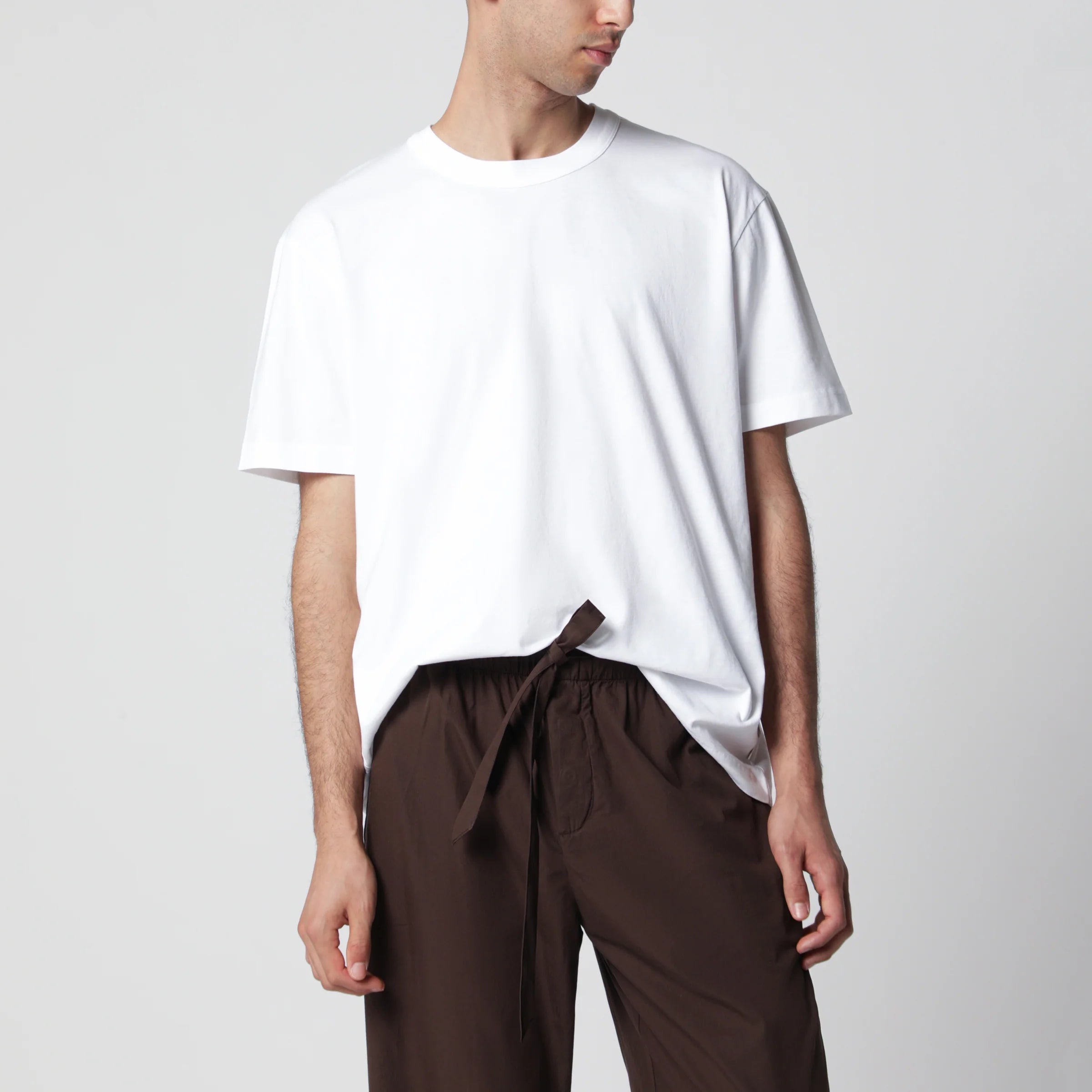 Tekla White short-sleeve T-shirt