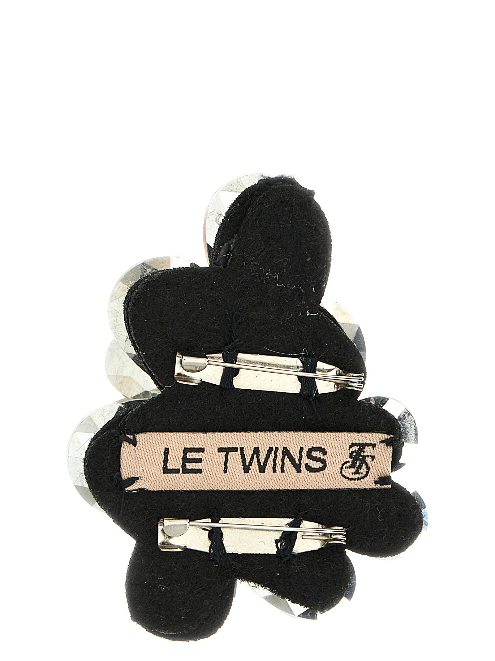 Le Twins Crystal Brooch