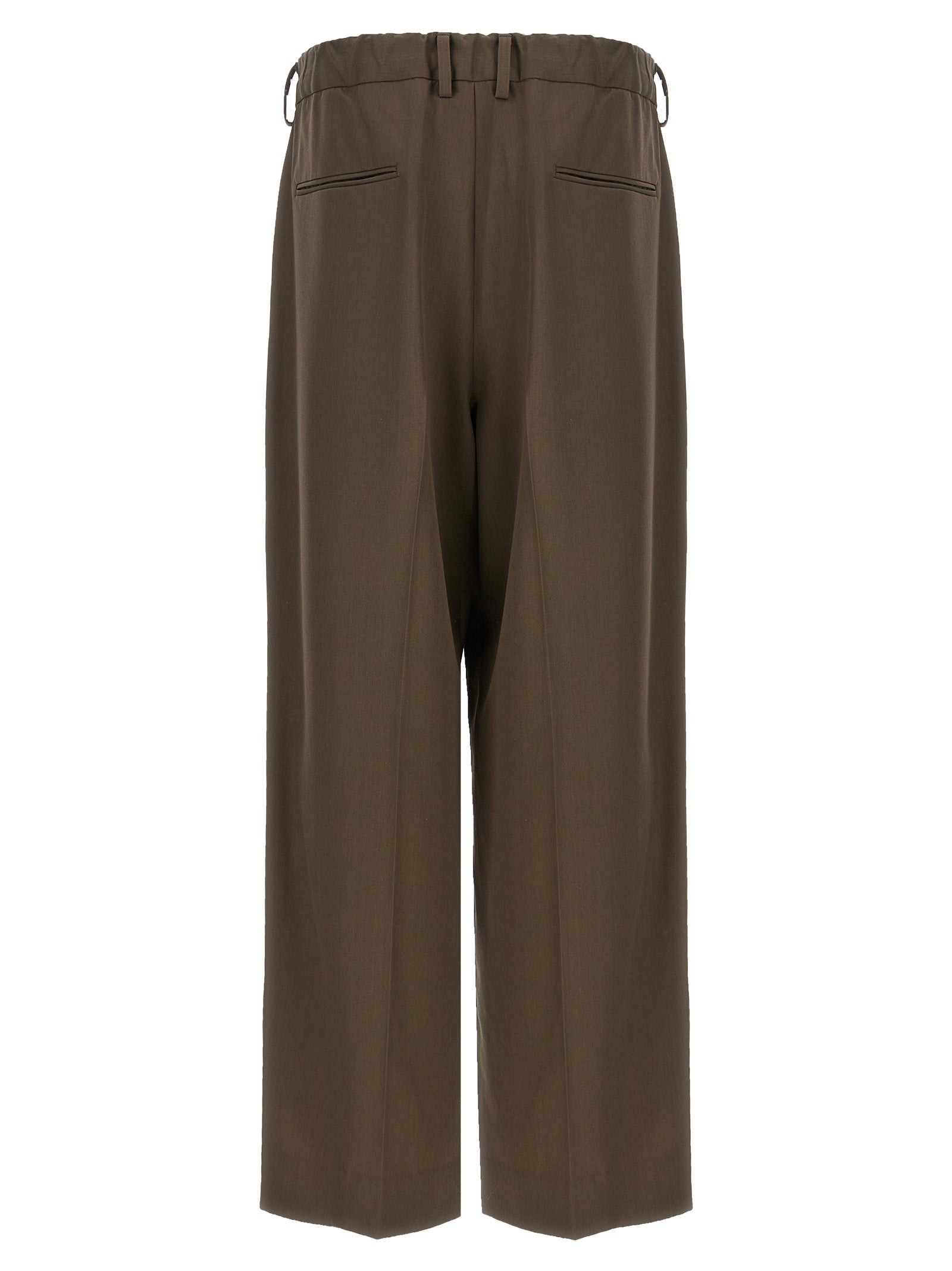 Ssstein Easy Long Wide Pants