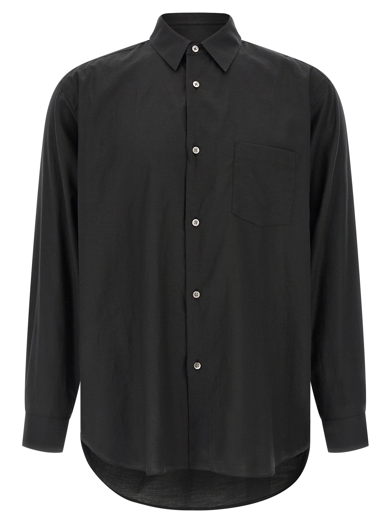 Ssstein Cotton And Silk Shirt