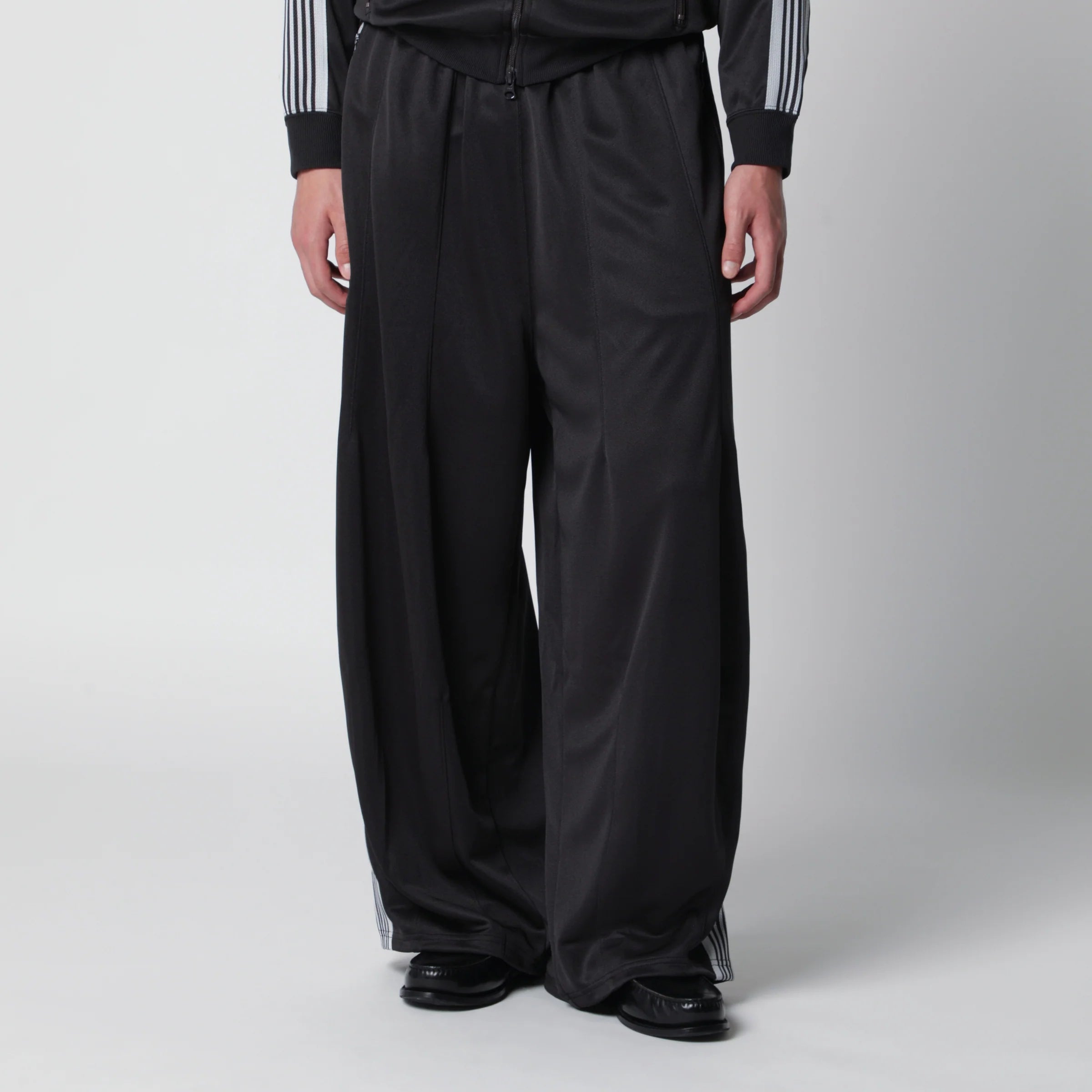 Needles H.D. Track trousers in carbon jacquard