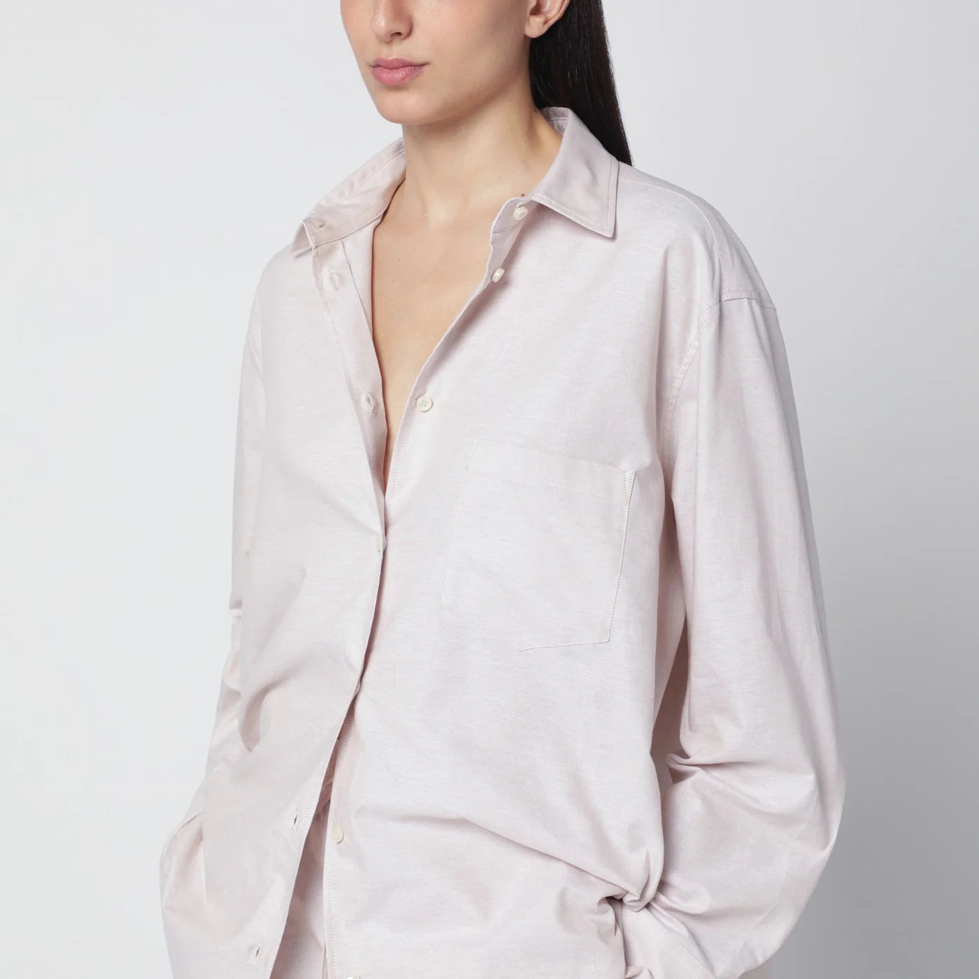 THE ANDAMANE Ivory Wendela oversized suit